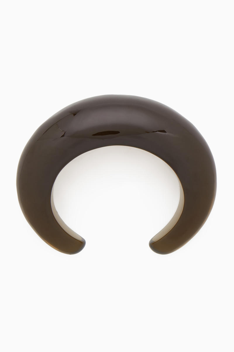 Domed Oversized Resin Bangle