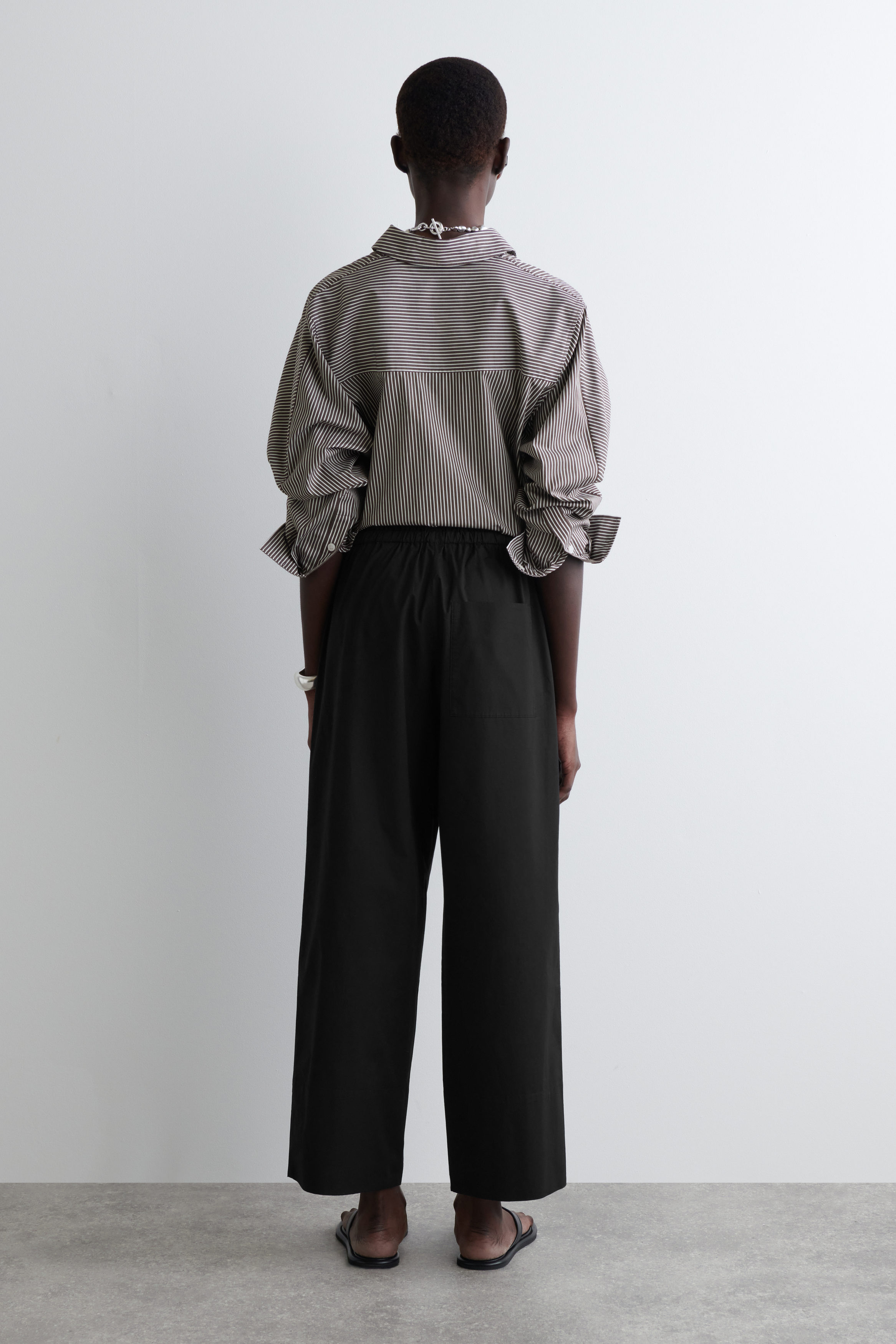 【BAON】Reesents Cotton Straight Pants COOFANDY Mens Casual Cotton Pants Regular Fit Elastic Waist