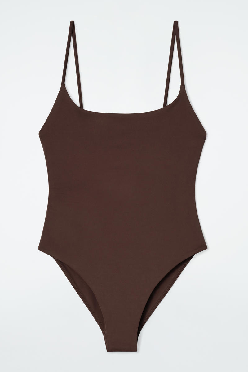 Scoop-Neck Swimsuit
