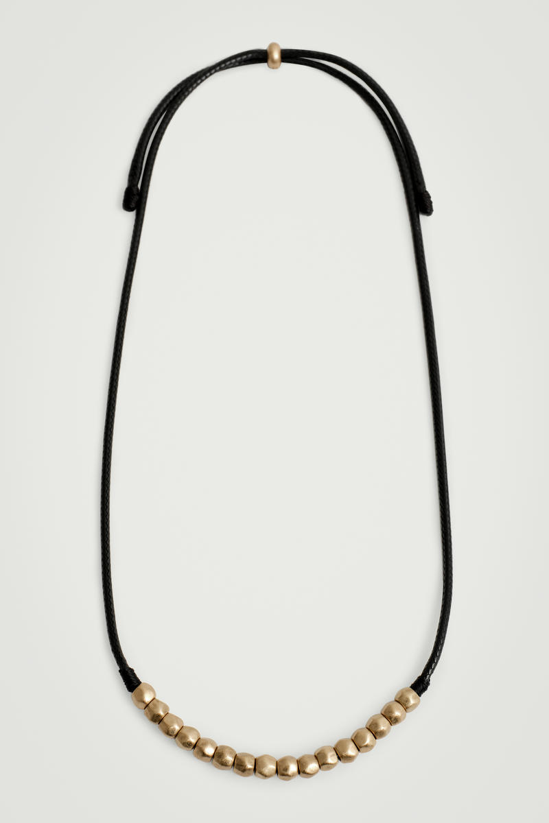 Beaded Cord Necklace