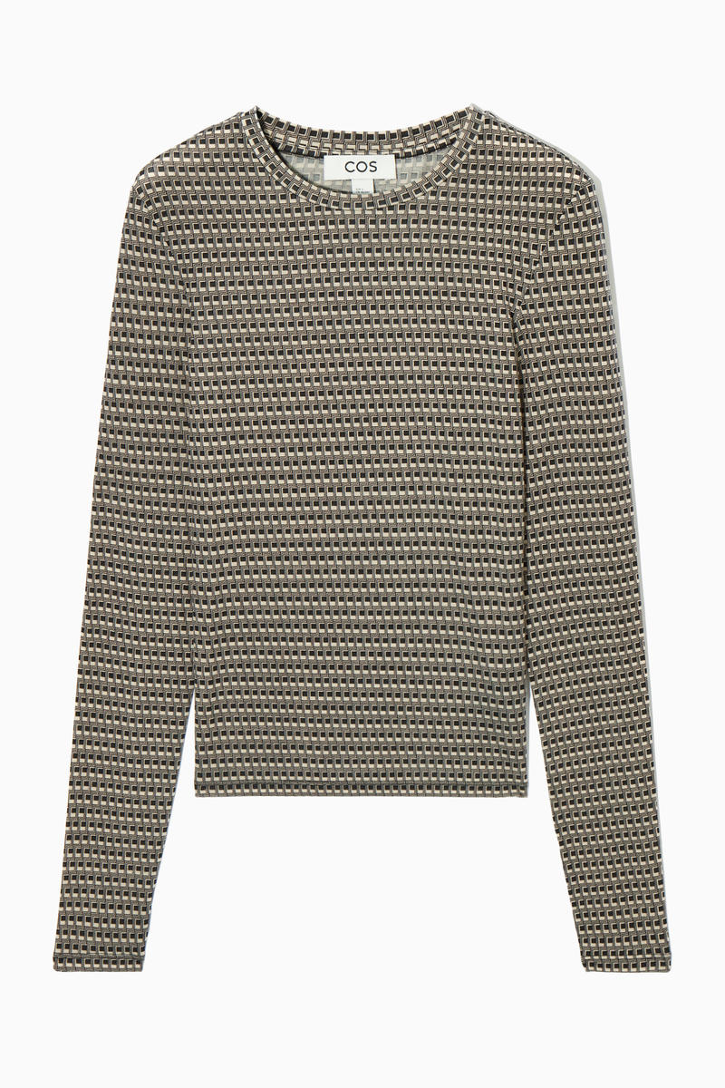 Second-Skin Long-Sleeved Top