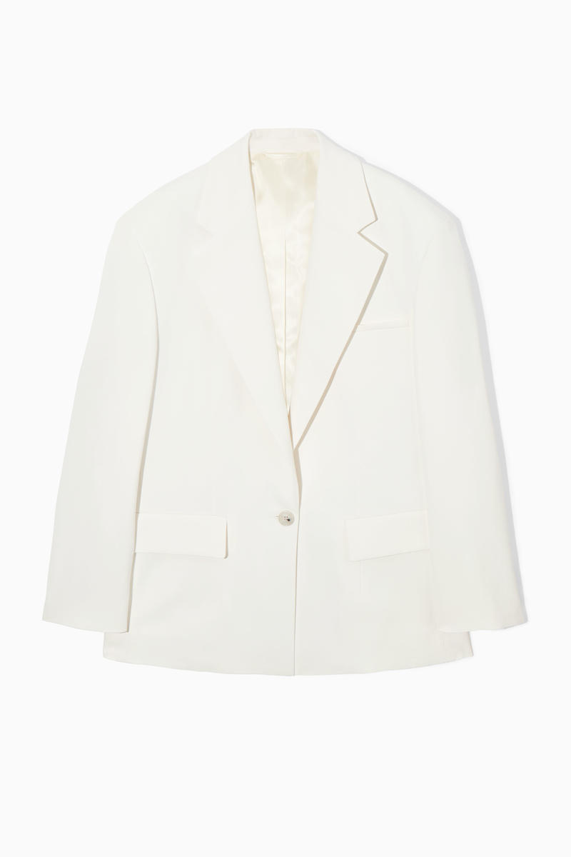 Oversized Single-Breasted Blazer