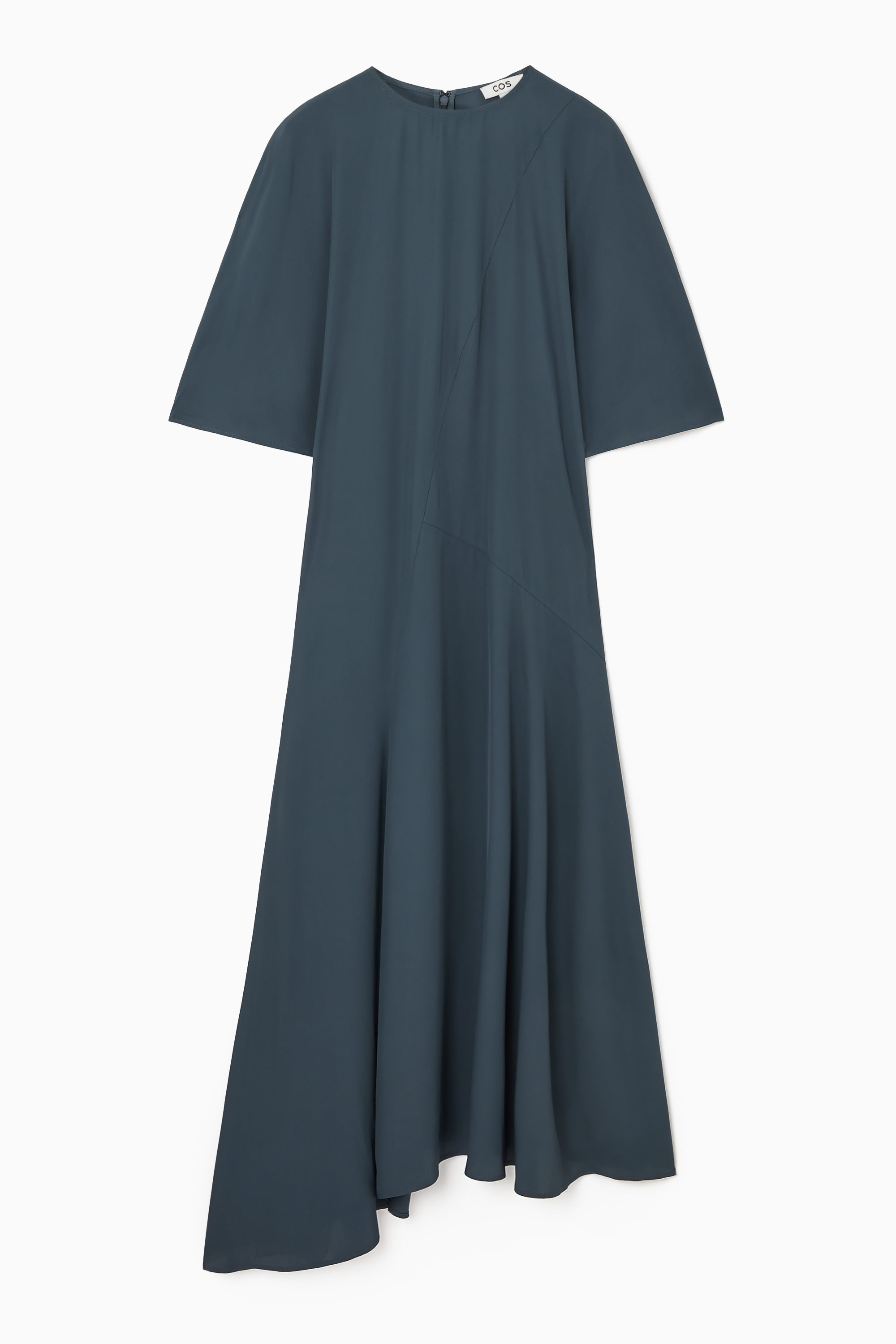PLAN C プランシー ワンピース Asymmetric draped midi 1020106 PLAN C プランシー ワンピース Asymmetric draped midi 1020106
