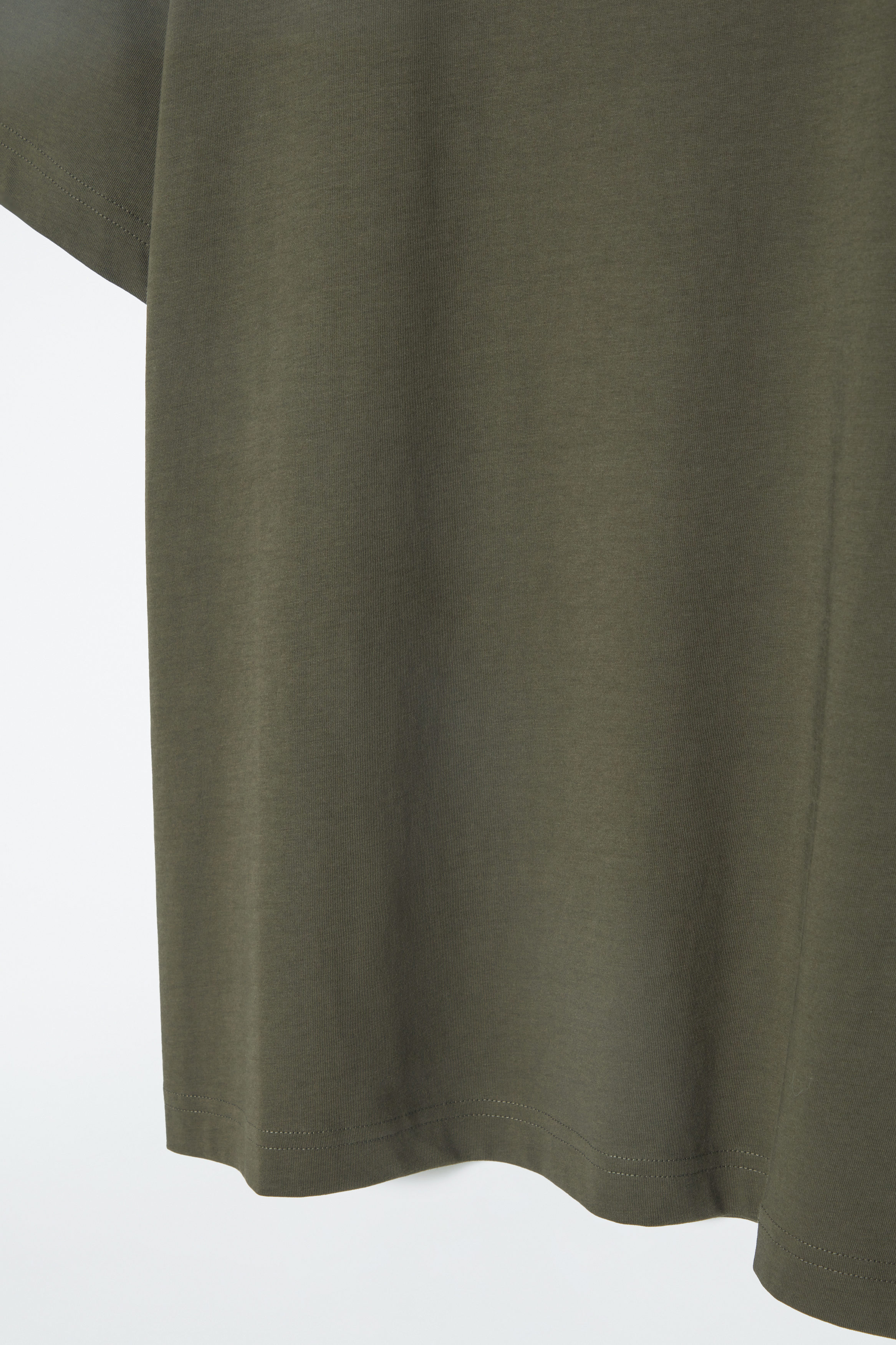 24/7 REGULAR T-SHIRT - DARK KHAKI | COS