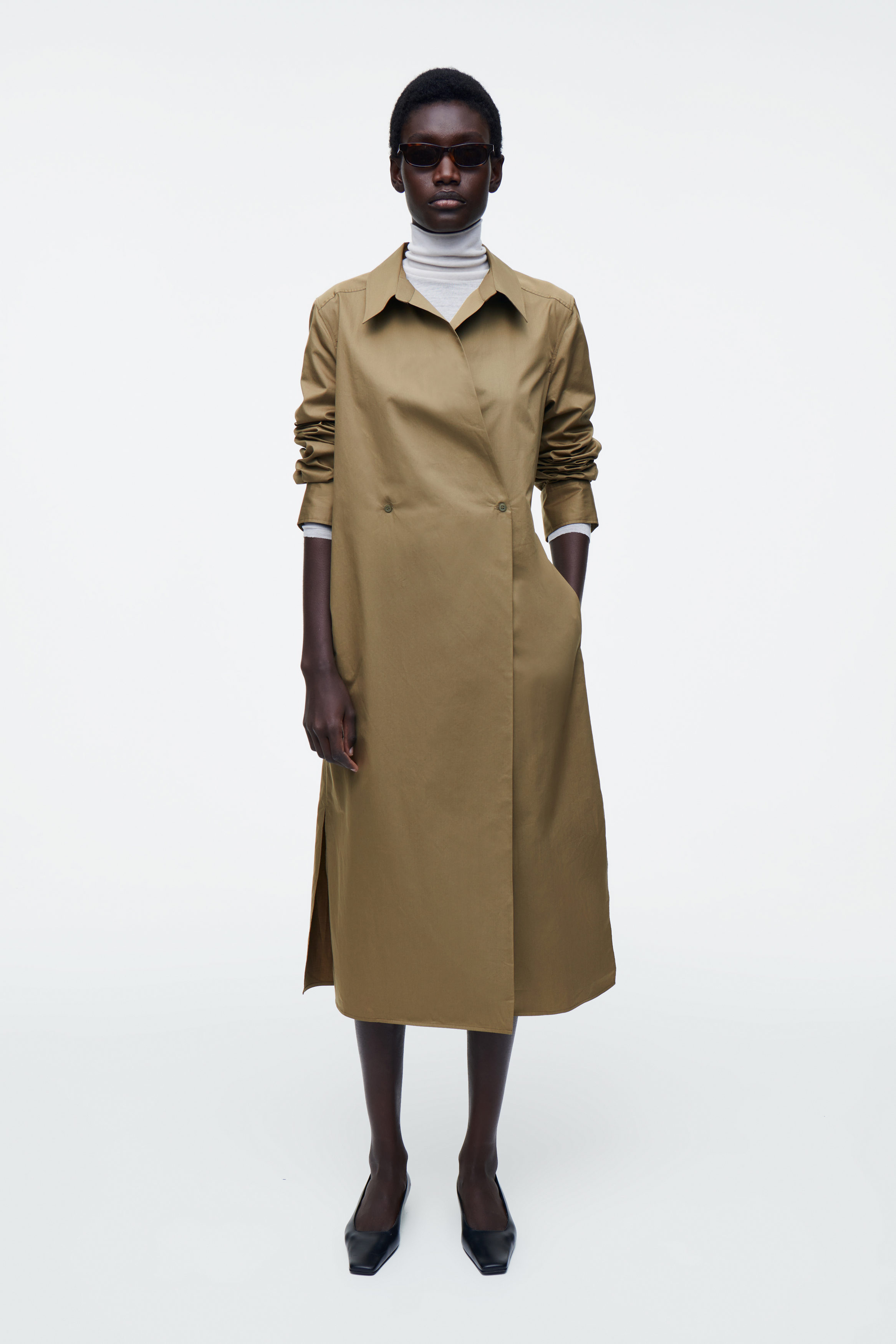 Belted Trench Sheer Trench Coat Ladies Sexyshine Women's Summer