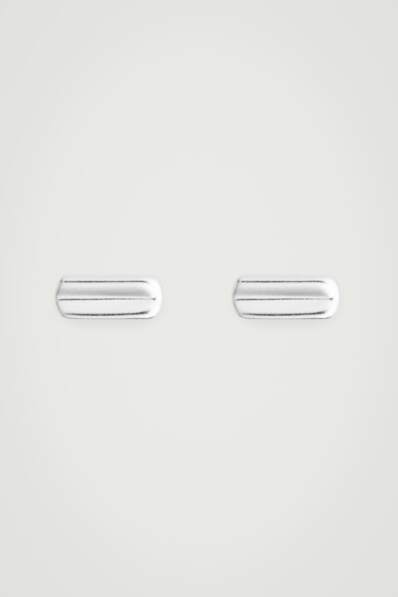 Rectangular Stud Earrings