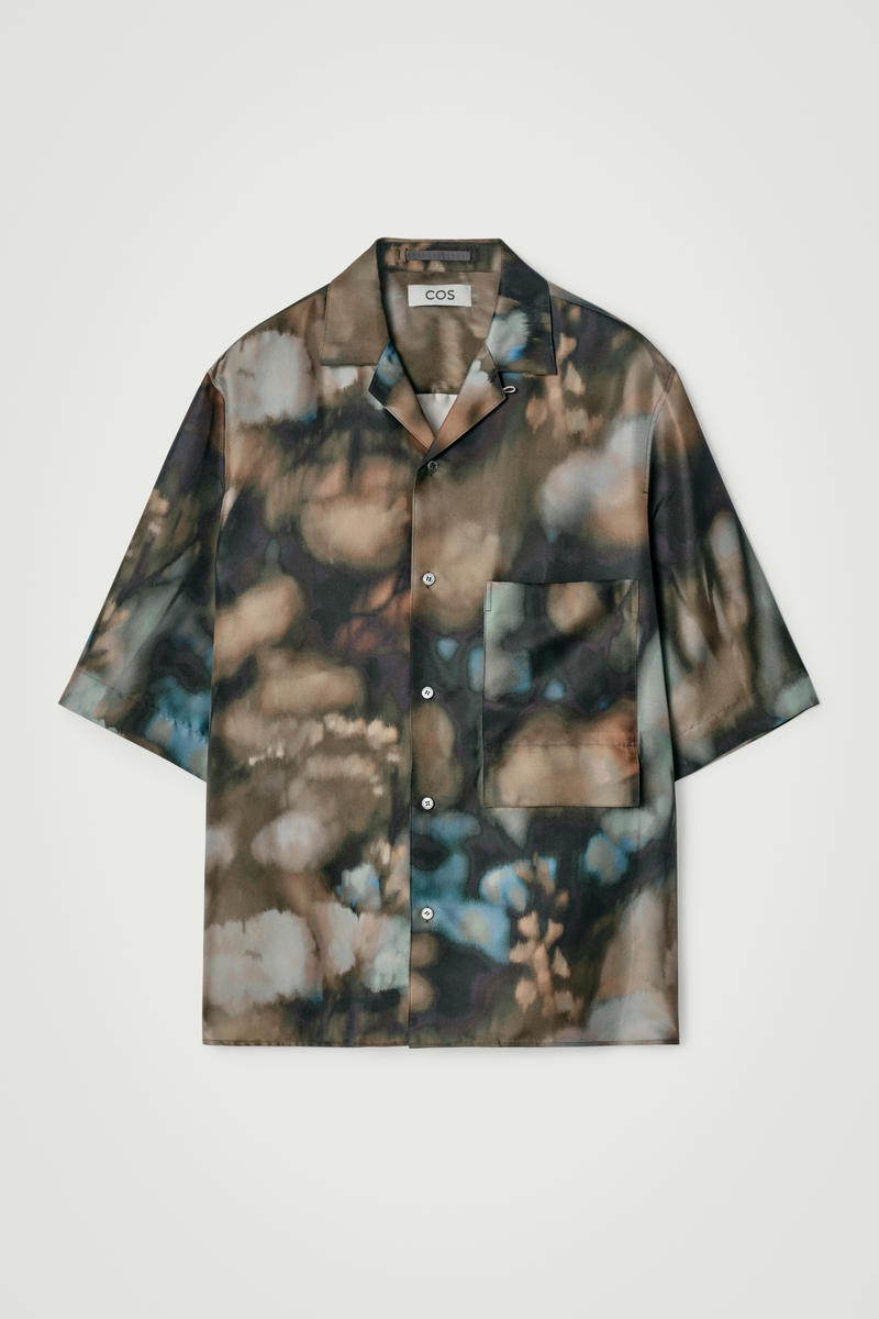 Silk Resort Shirt in Multicolor