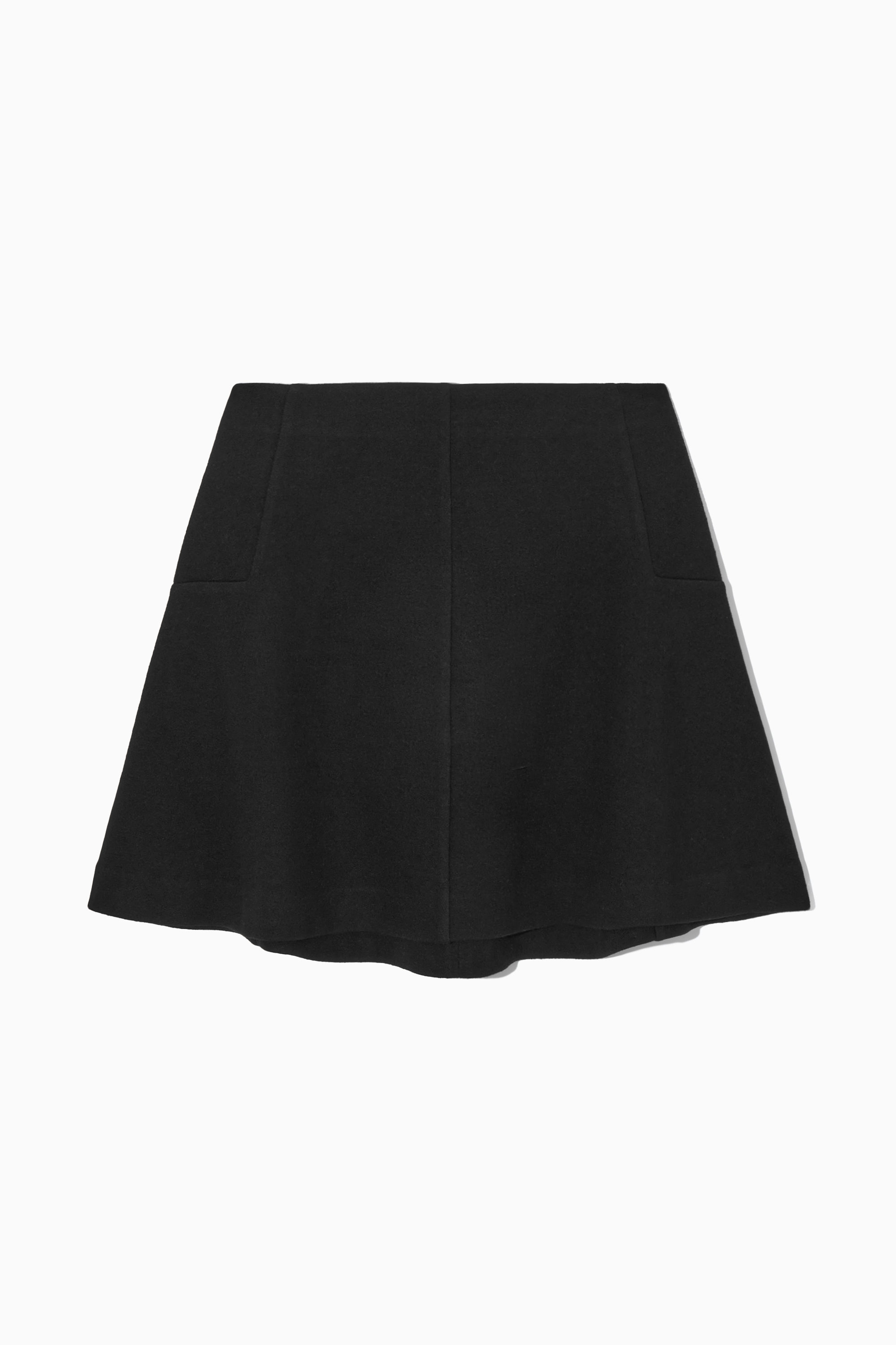 Mugler x H&M + Wool Mini Skirt