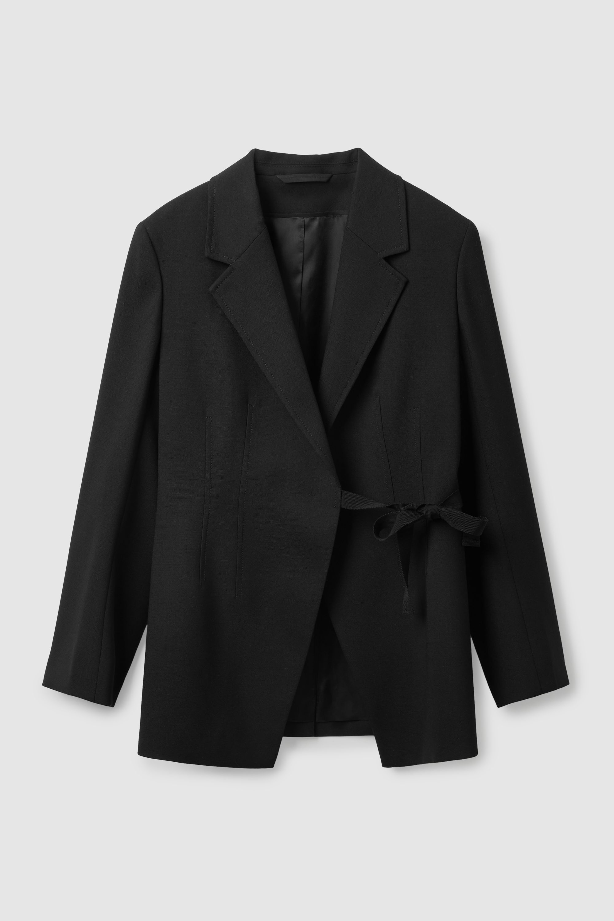 'Cos' Black Wrap Jacket purchases Coat • 4