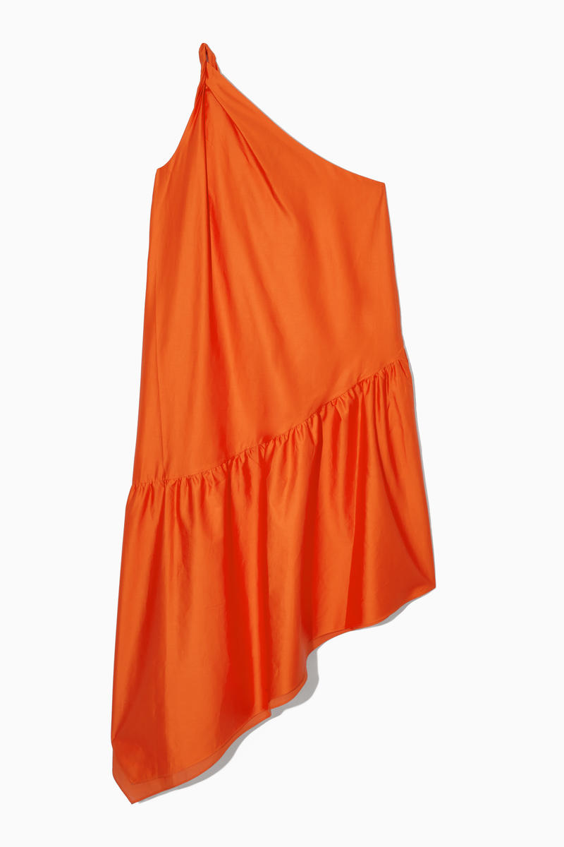 Twisted Asymmetric Trapeze Dress