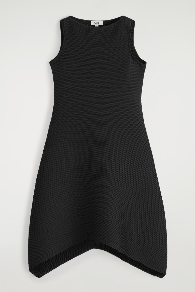 Cos Voluminous Pleated Midi Dress