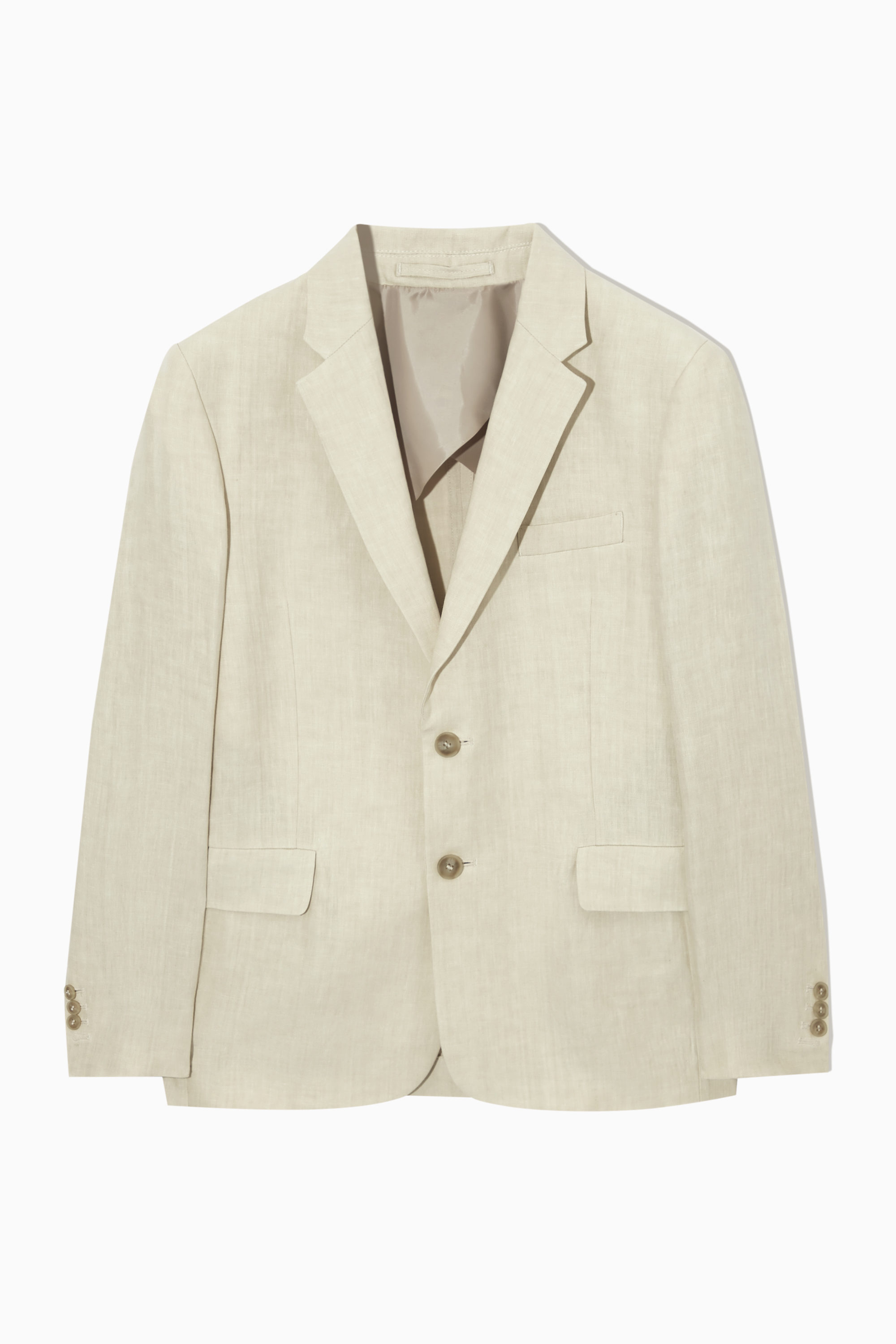 ボトムスその他 Barba Blazer Gi1 Single Breasted In Beige Linen d63d802ae1f87d0d303cfeca83e8c5