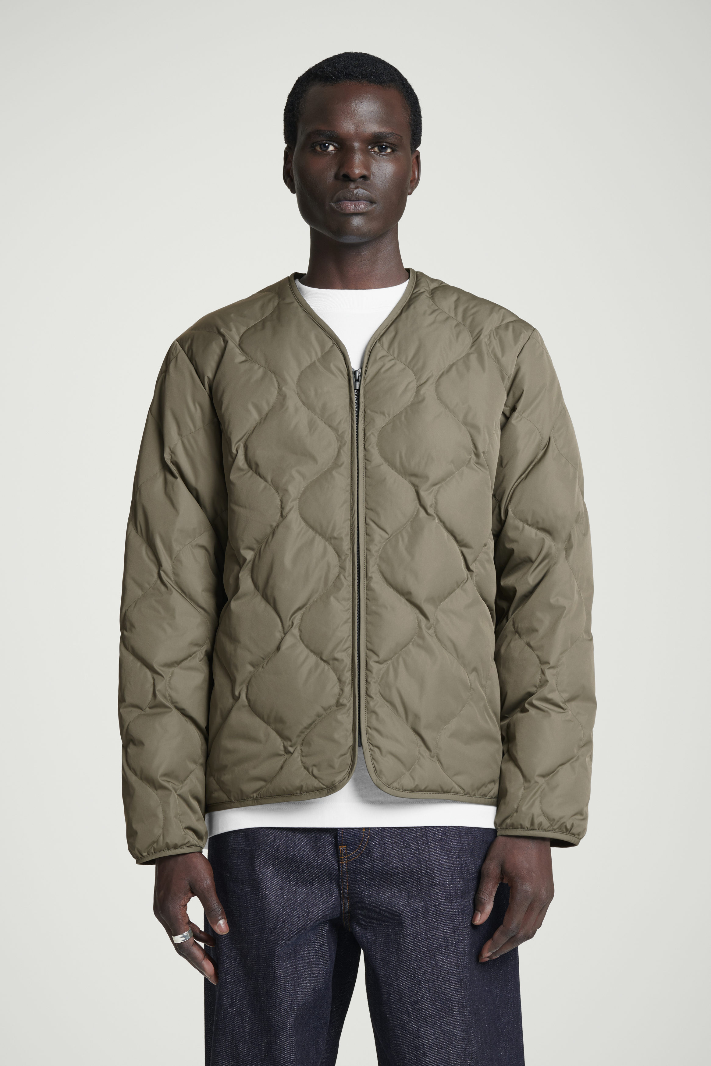 ジャケット・アウター everyone quilting jacket L 2025年最新】Everyone quilting downの人気アイテム - メルカリ