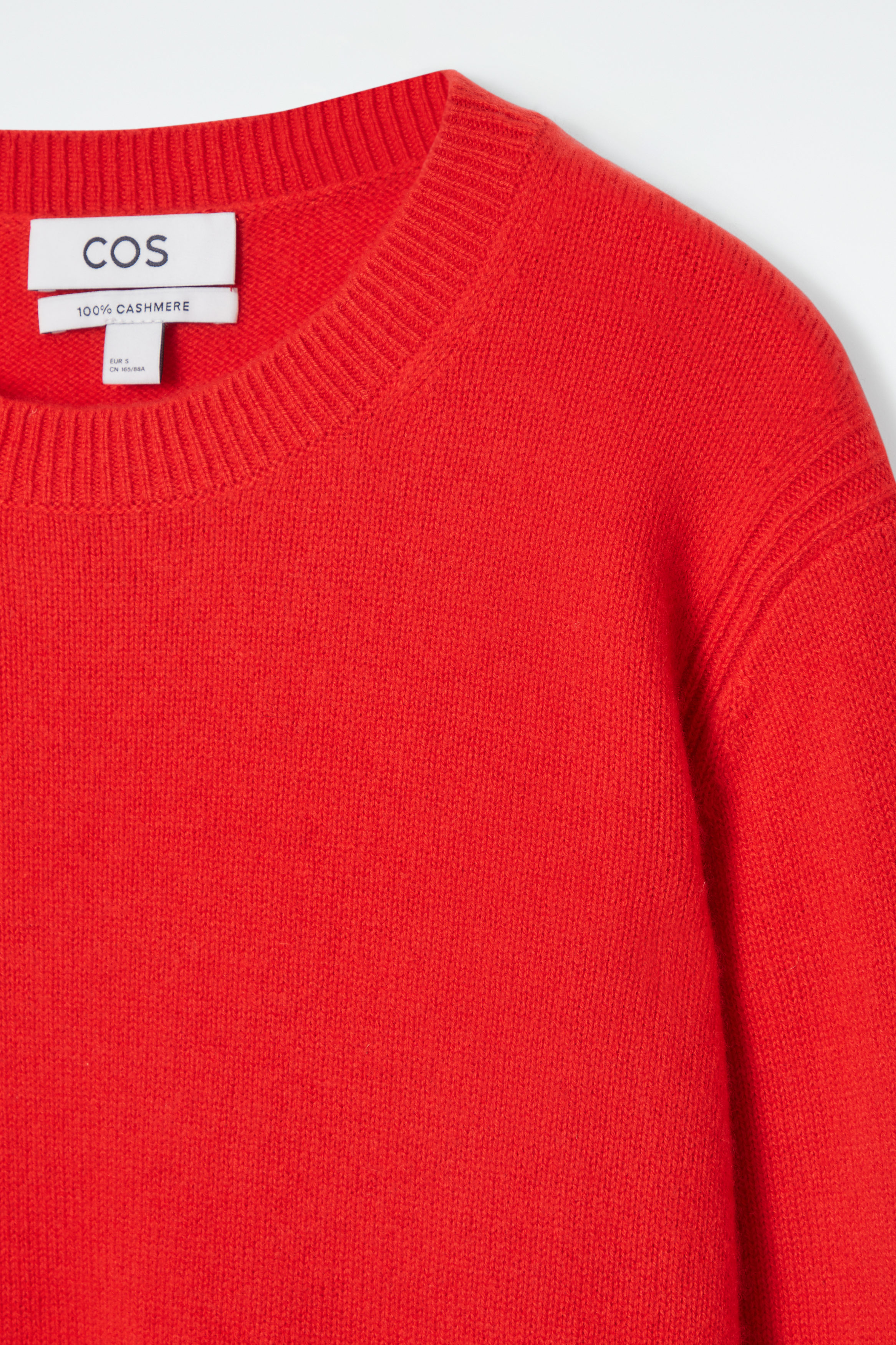 CASHMERE JUMPER - BRIGHT RED | COS