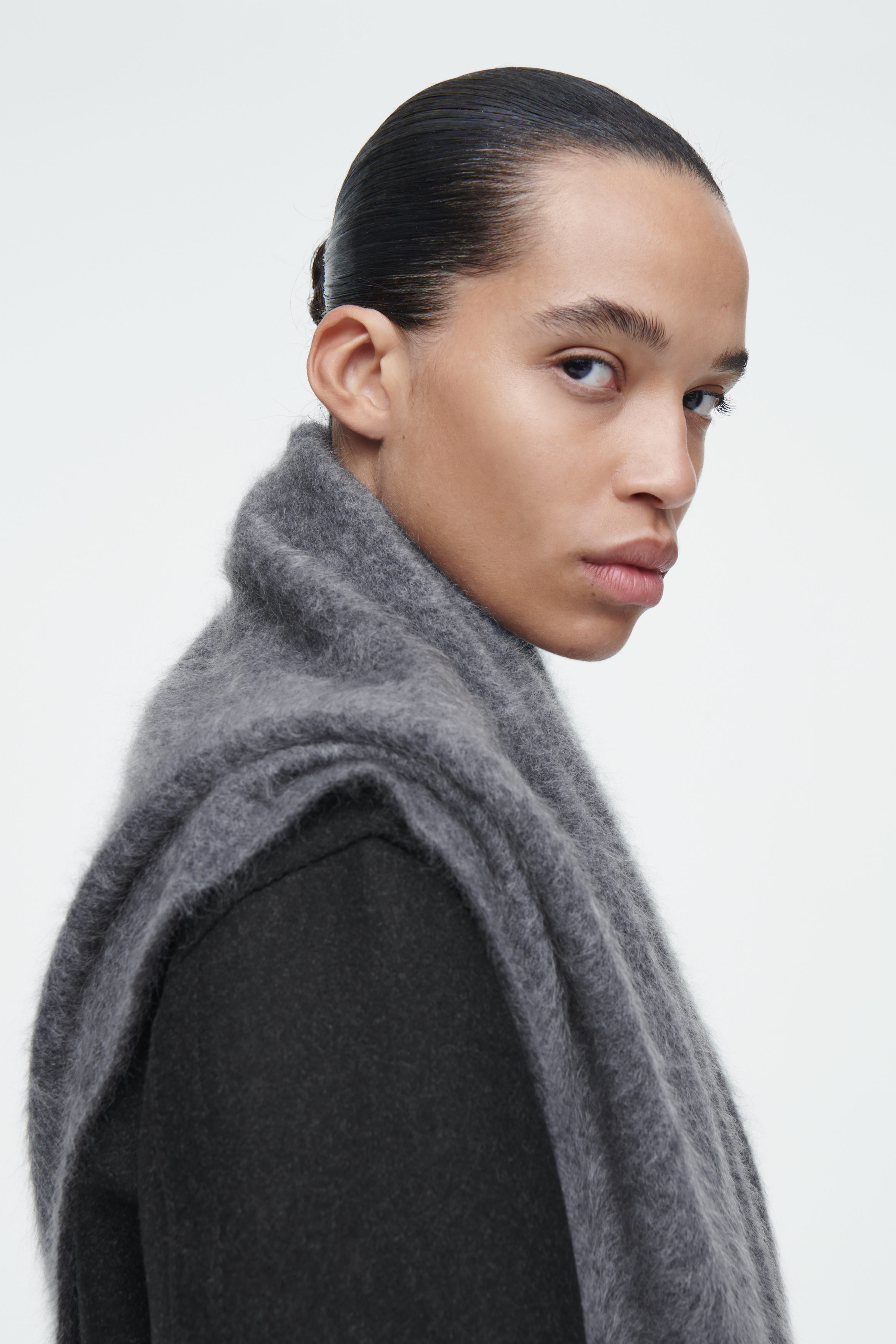 Toteme Satin Triangle Scarf | Neiman Marcus