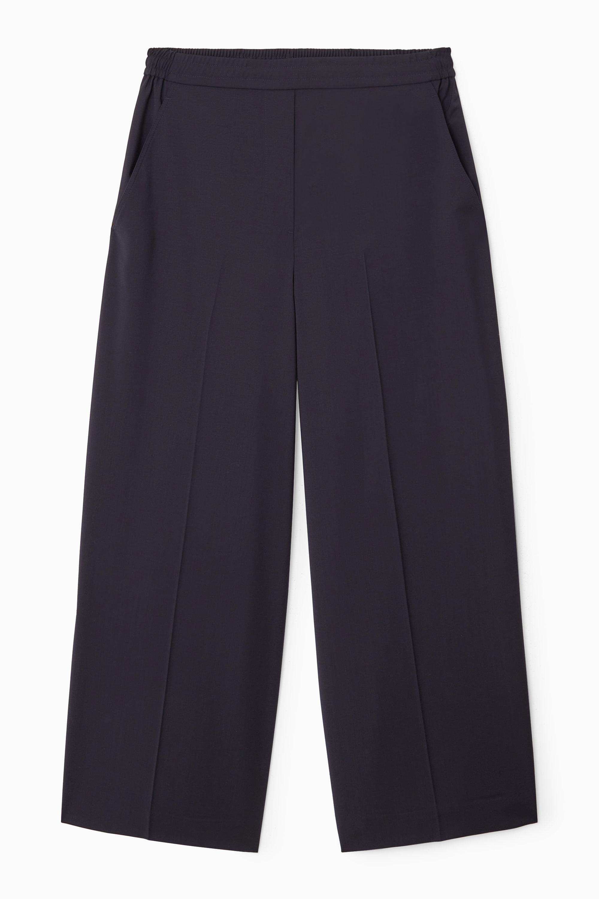 【OVERDUEFLAIR】WOOL WIDE PANTS_NAVY 4462e6ca5f15fbc355ea37f67c7ded