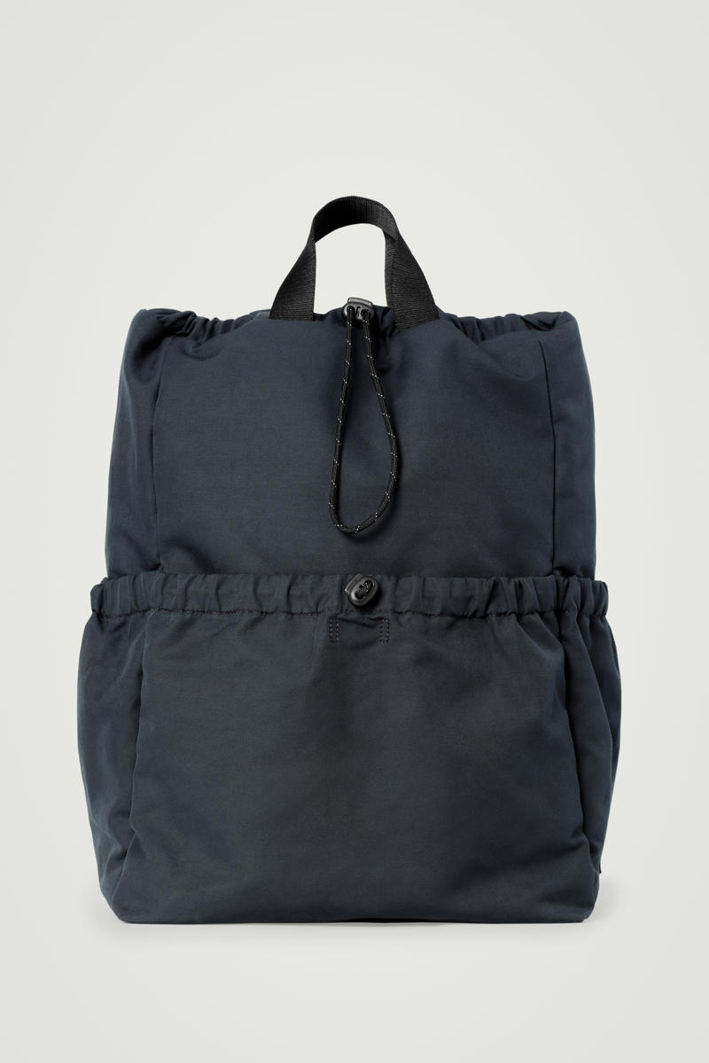 Water-Resistant Drawcord Backpack - Nylon