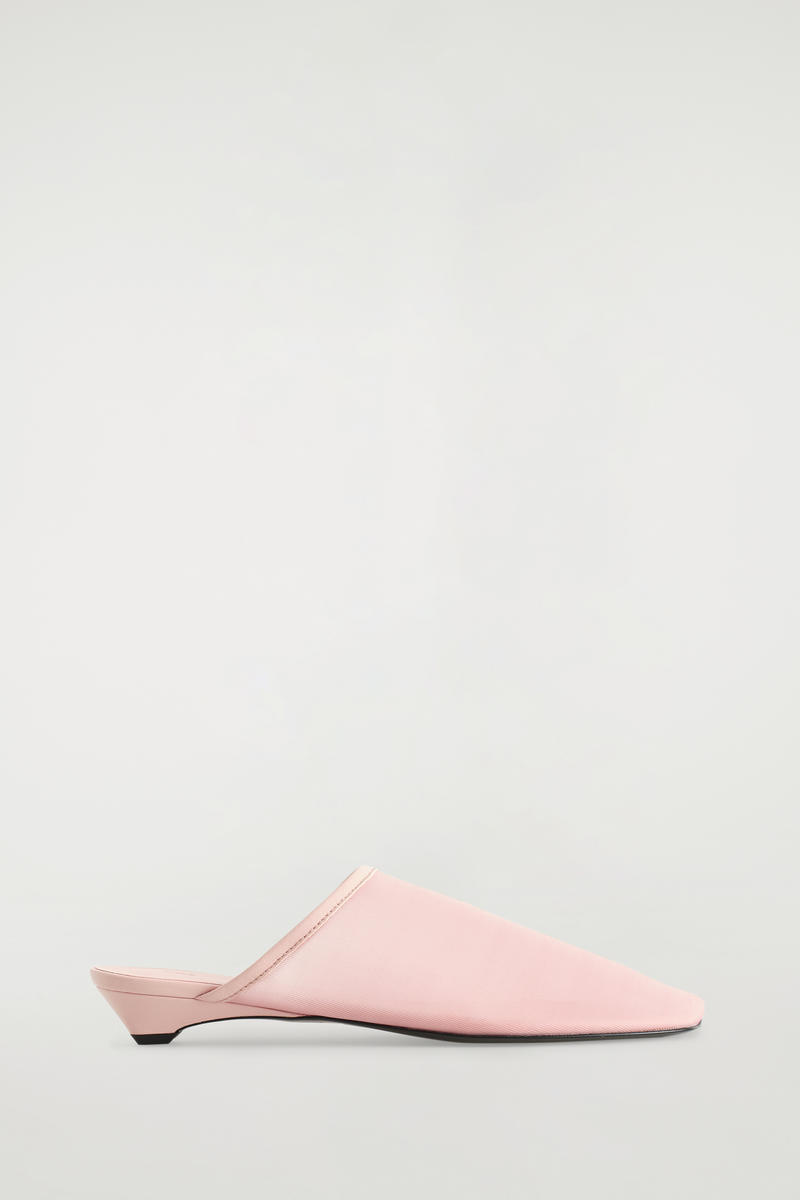 Sheer Mesh Mules