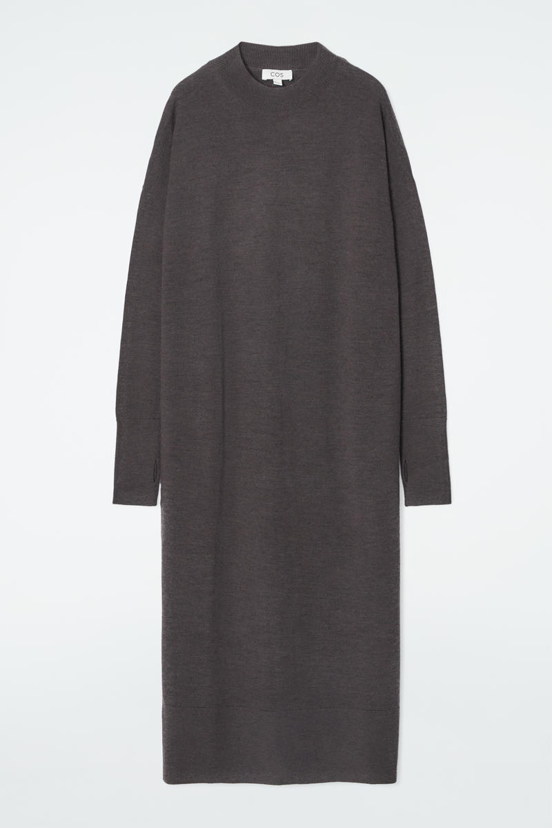 Merino Wool Midi Dress