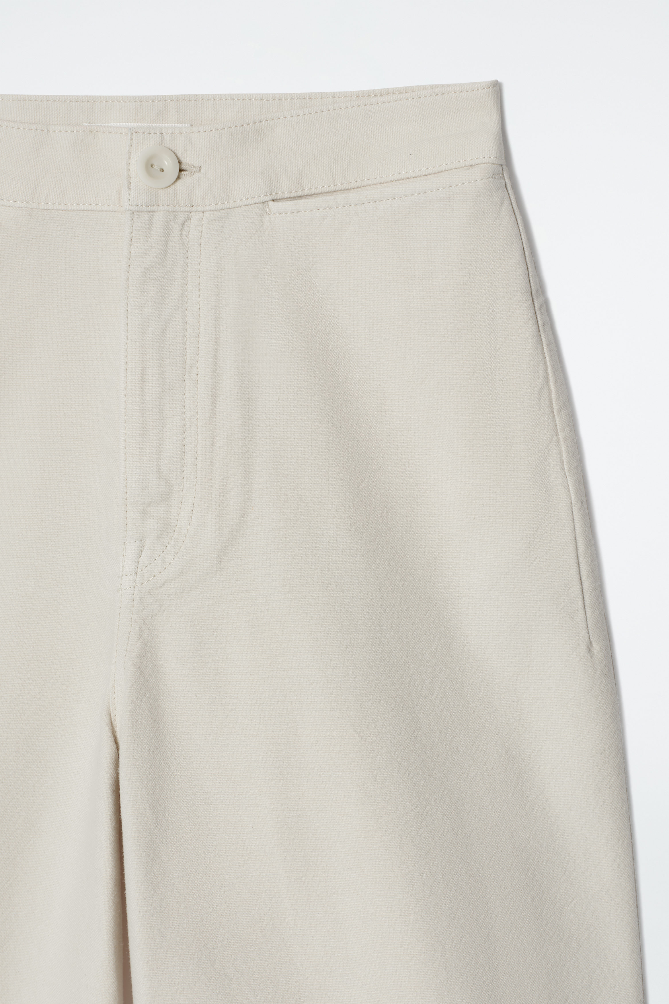 ボトムスその他 MKDT STUDIO Wide ecru trousers in cotton Trousers Womens – MKDT STUDIO