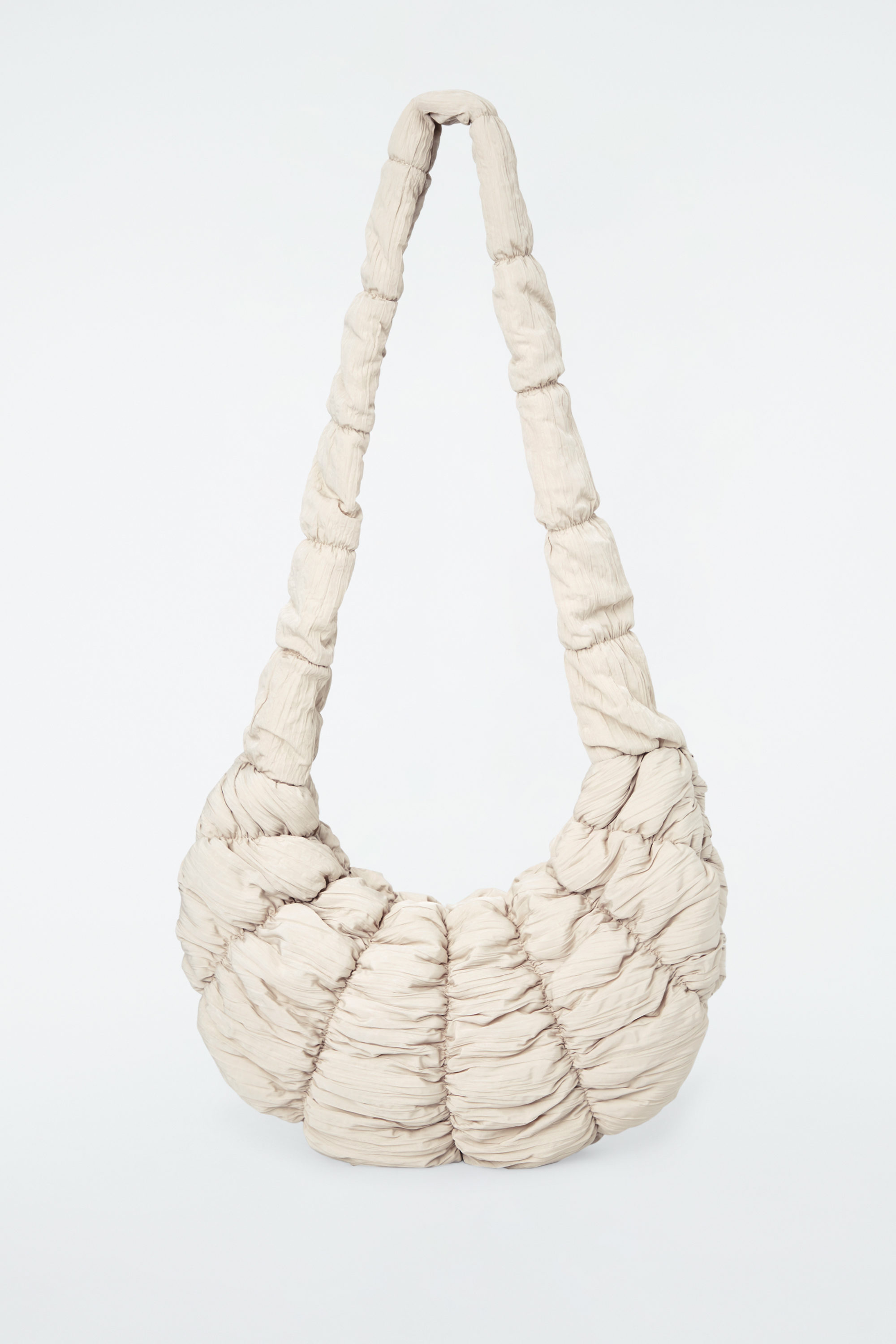 RIPPLE CROSSBODY - NYLON - OFF WHITE | COS