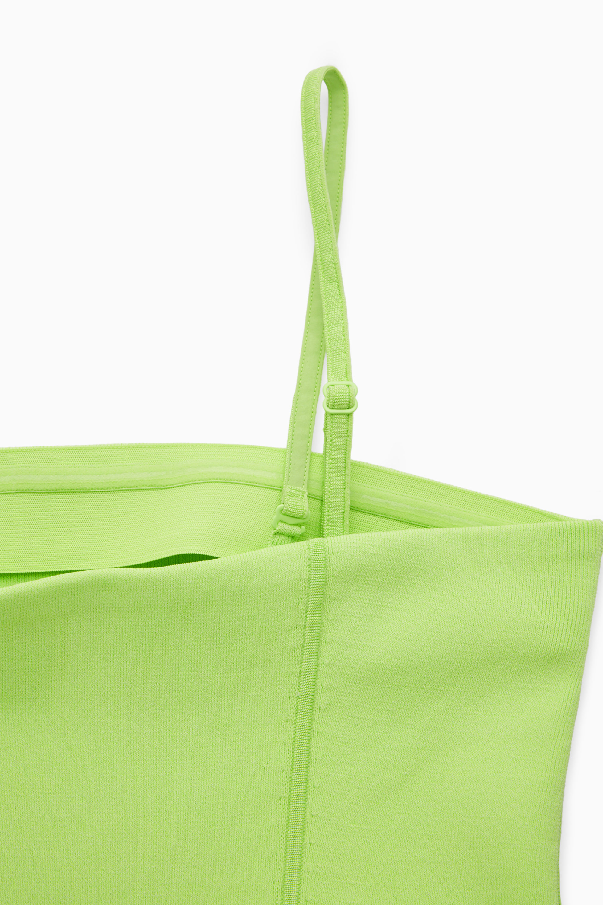 MIDI TUBE DRESS - BRIGHT GREEN | COS NL