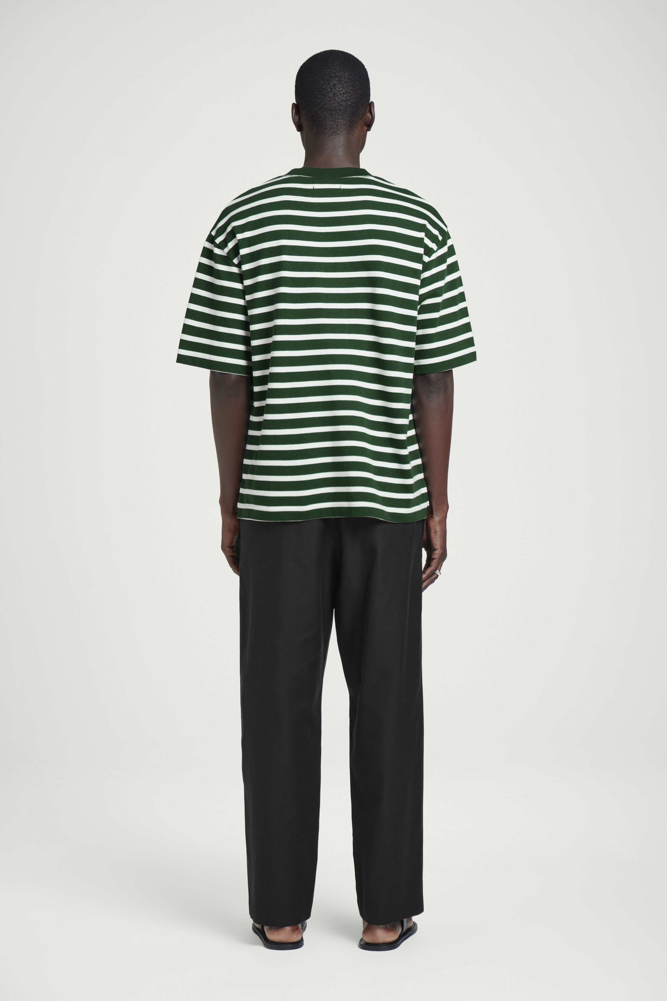 【SATIIIZ】Venter stripe shirt SATIIIZ】Venter stripe shirt
