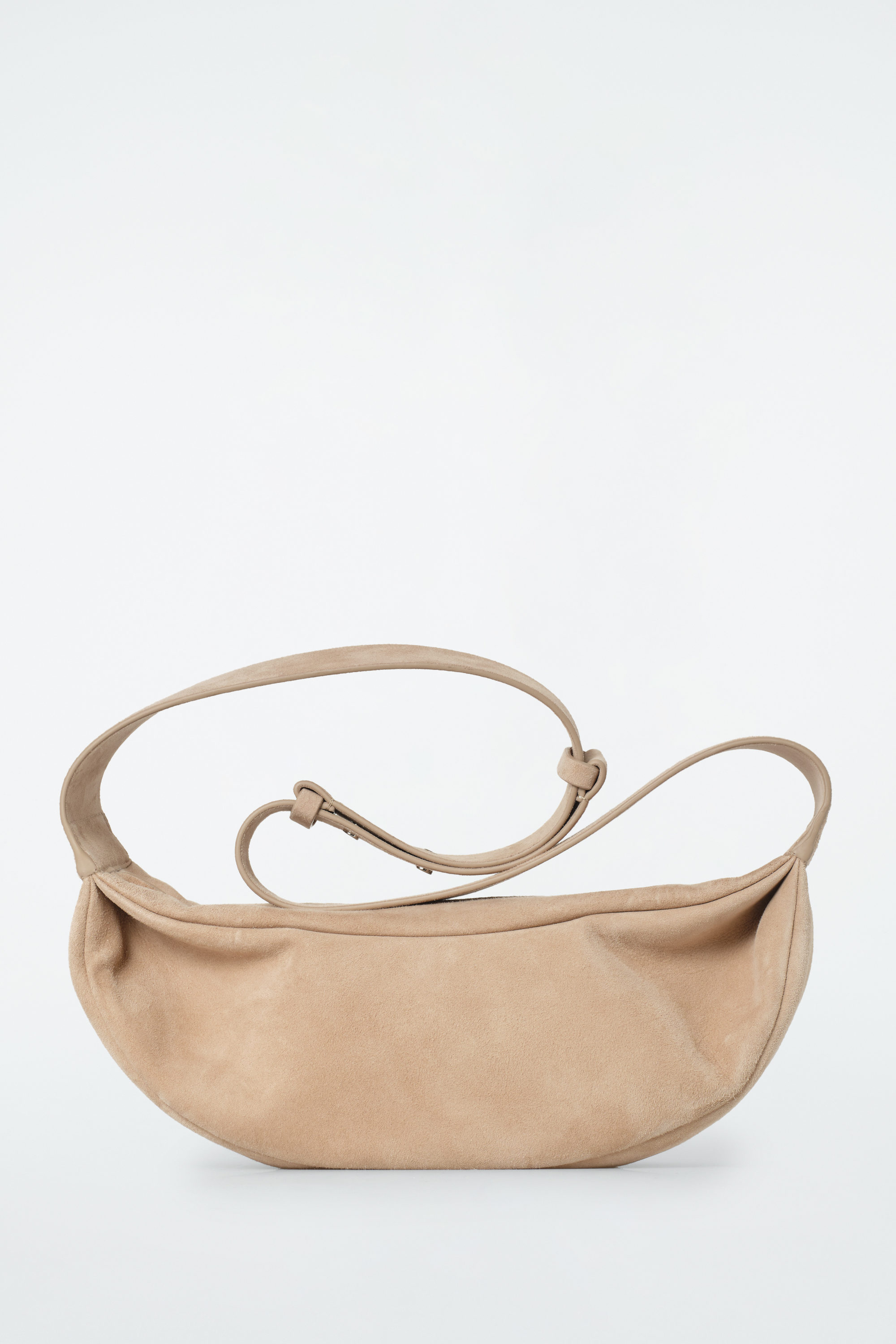 SWING CROSSBODY - SUEDE - BEIGE | COS