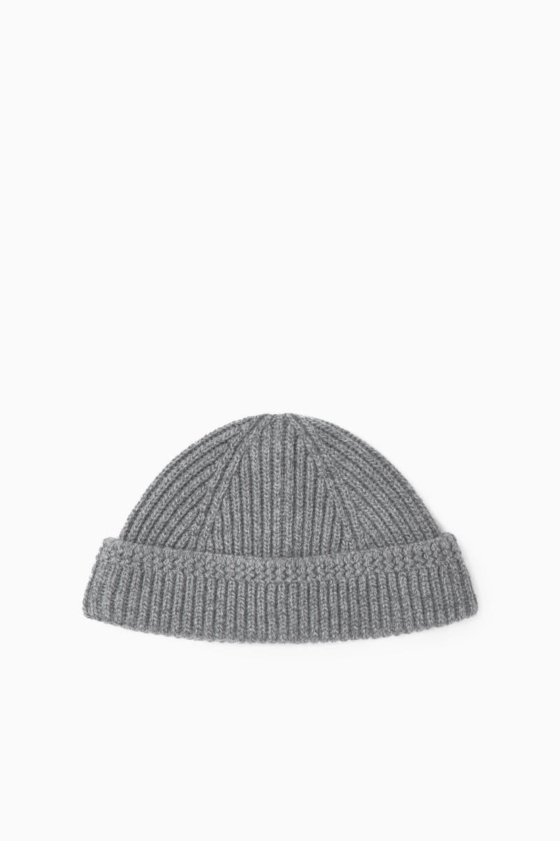 Short Merino Wool Beanie