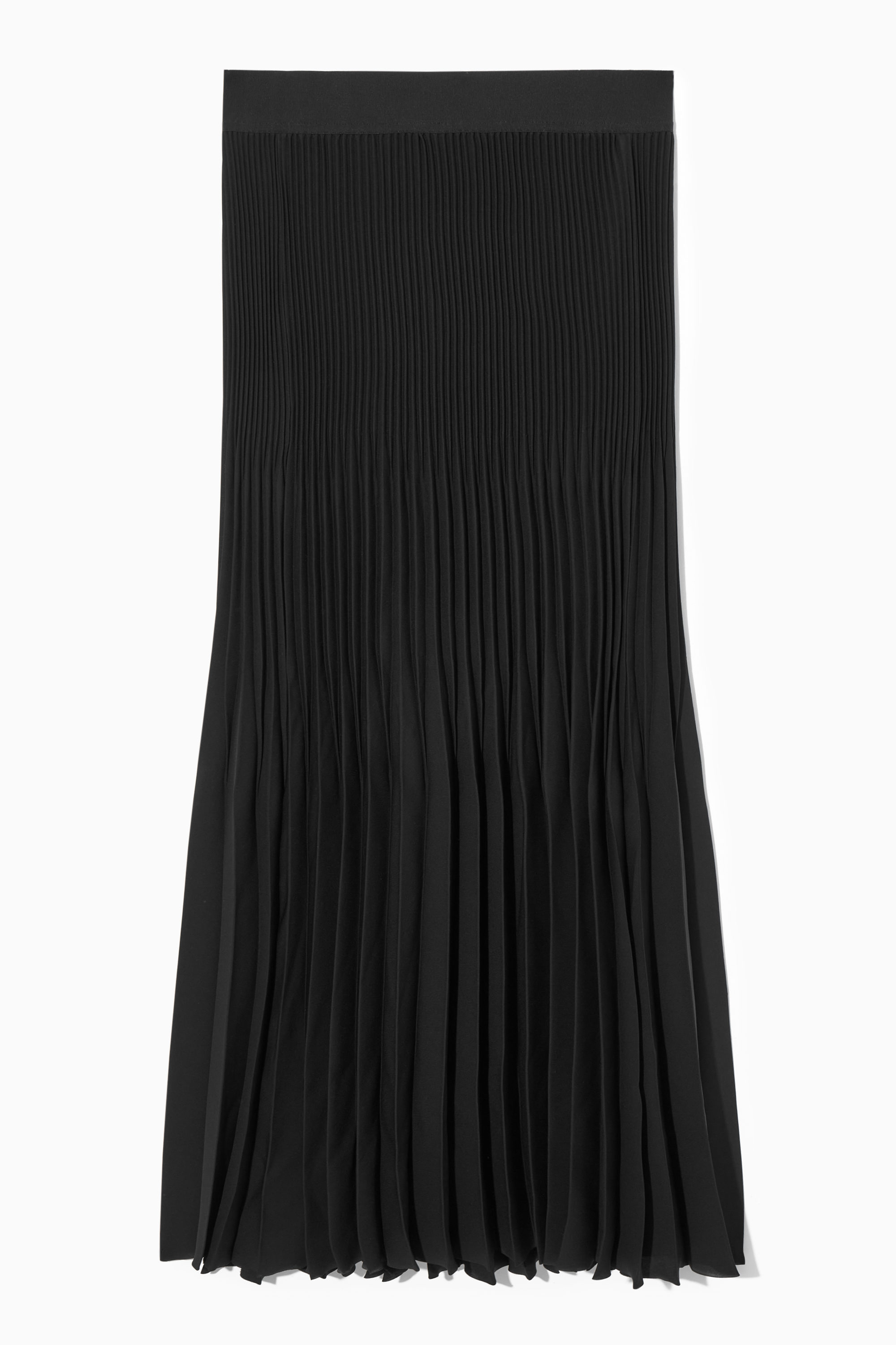 ワンピース CO Women Mid Skirts 4582HSFPF24 001 Black COMME des GARCONS Wool Back Pleated Wrap Skirt Black M | PLAYFUL