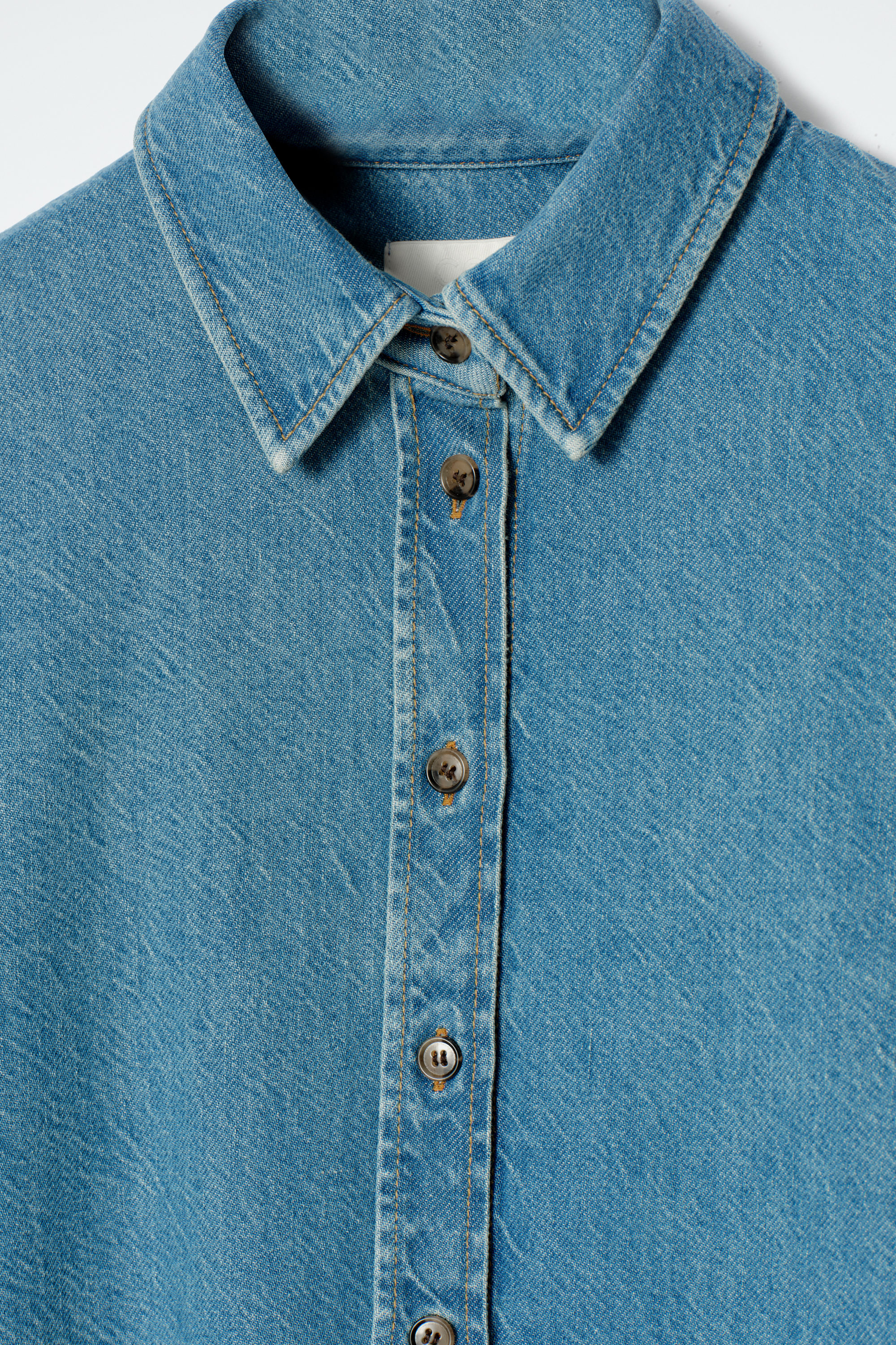  ★Relaxed Fit Denim Shirt Relaxed-Fit Denim Short-Sleeve Shirt | Banana Republic