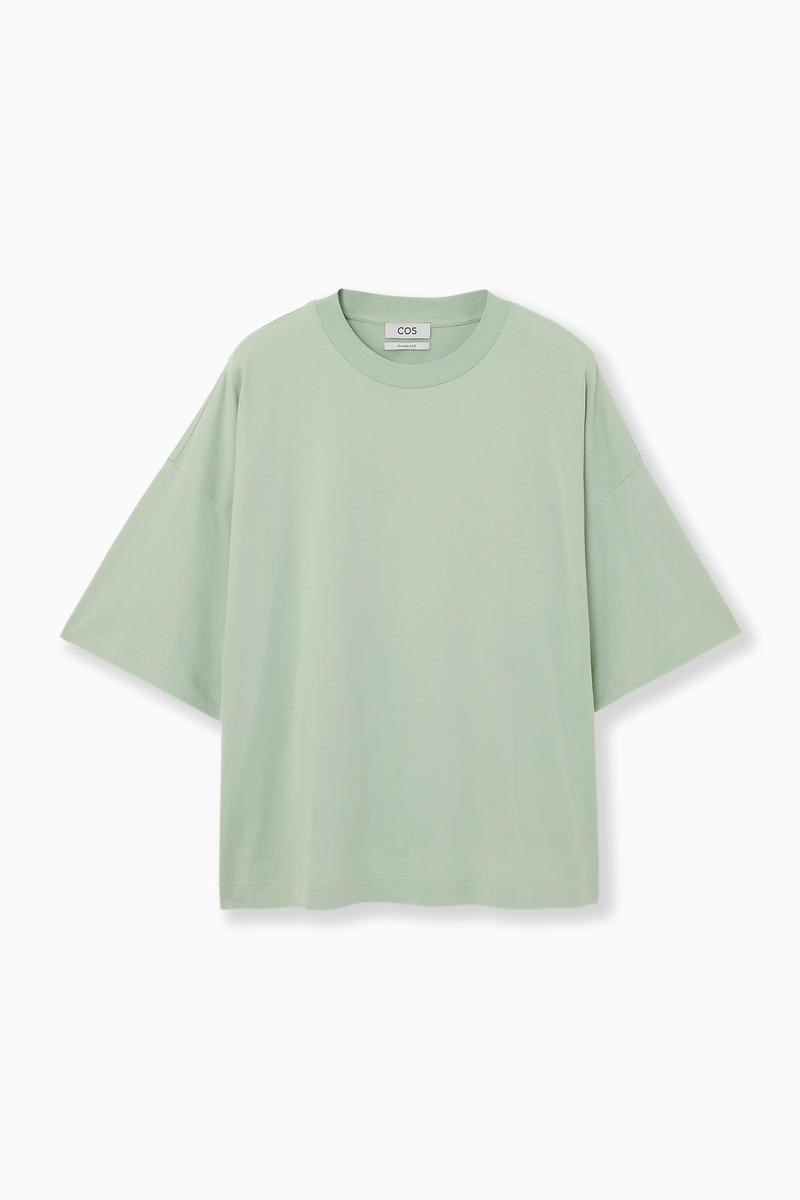 Amplified Extra-Wide T-Shirt in Green