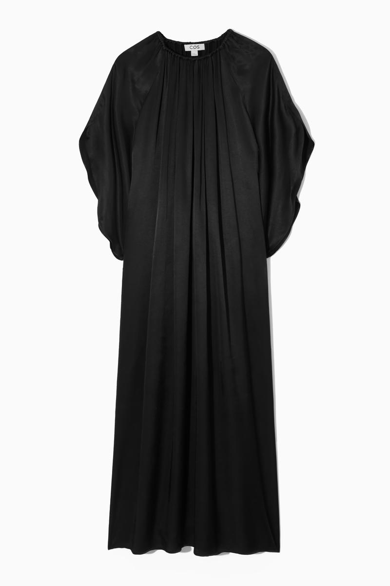 Floaty Gathered Midi Dress