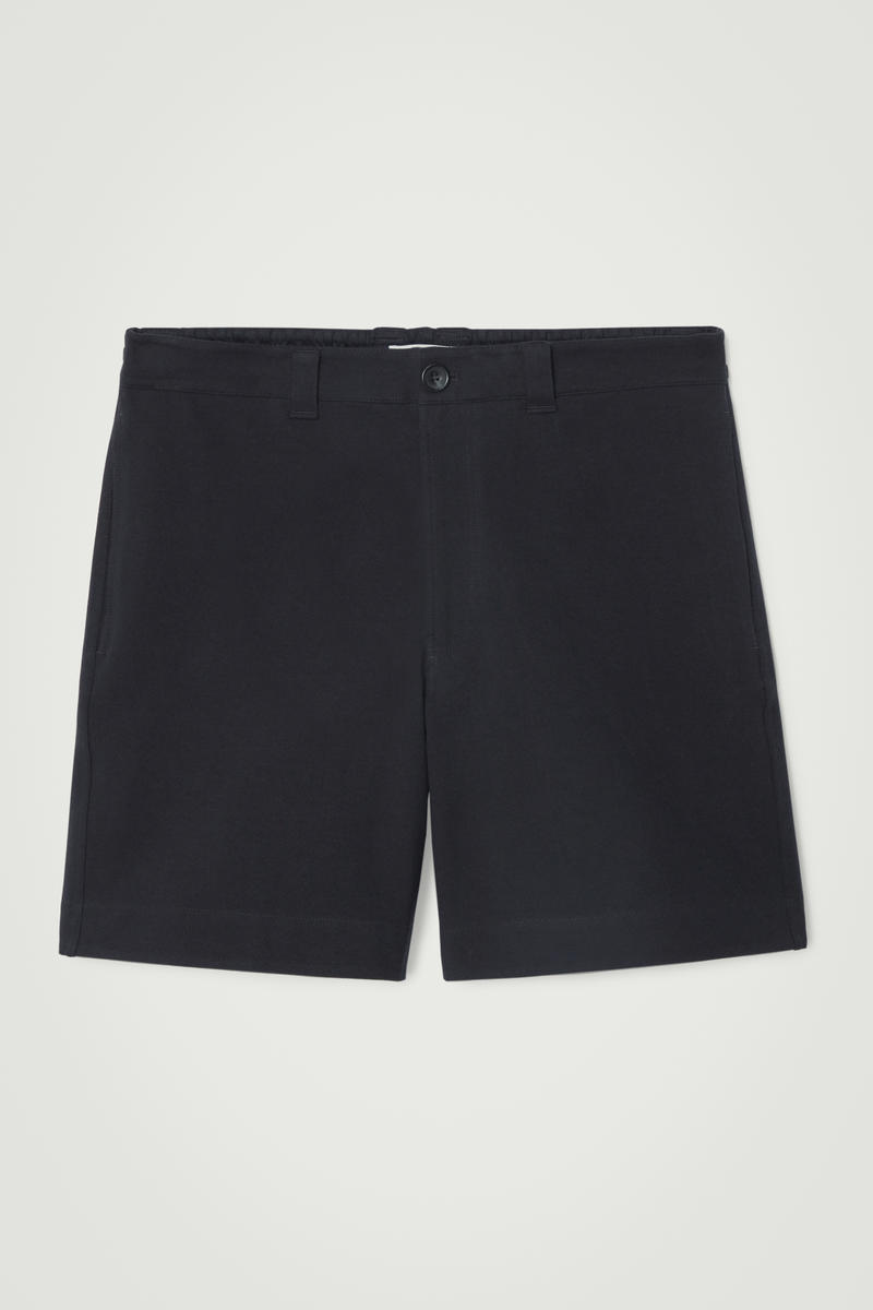 Cotton-Twill Sweat Shorts