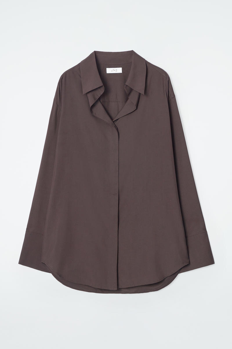 The Draped Silk Shirt