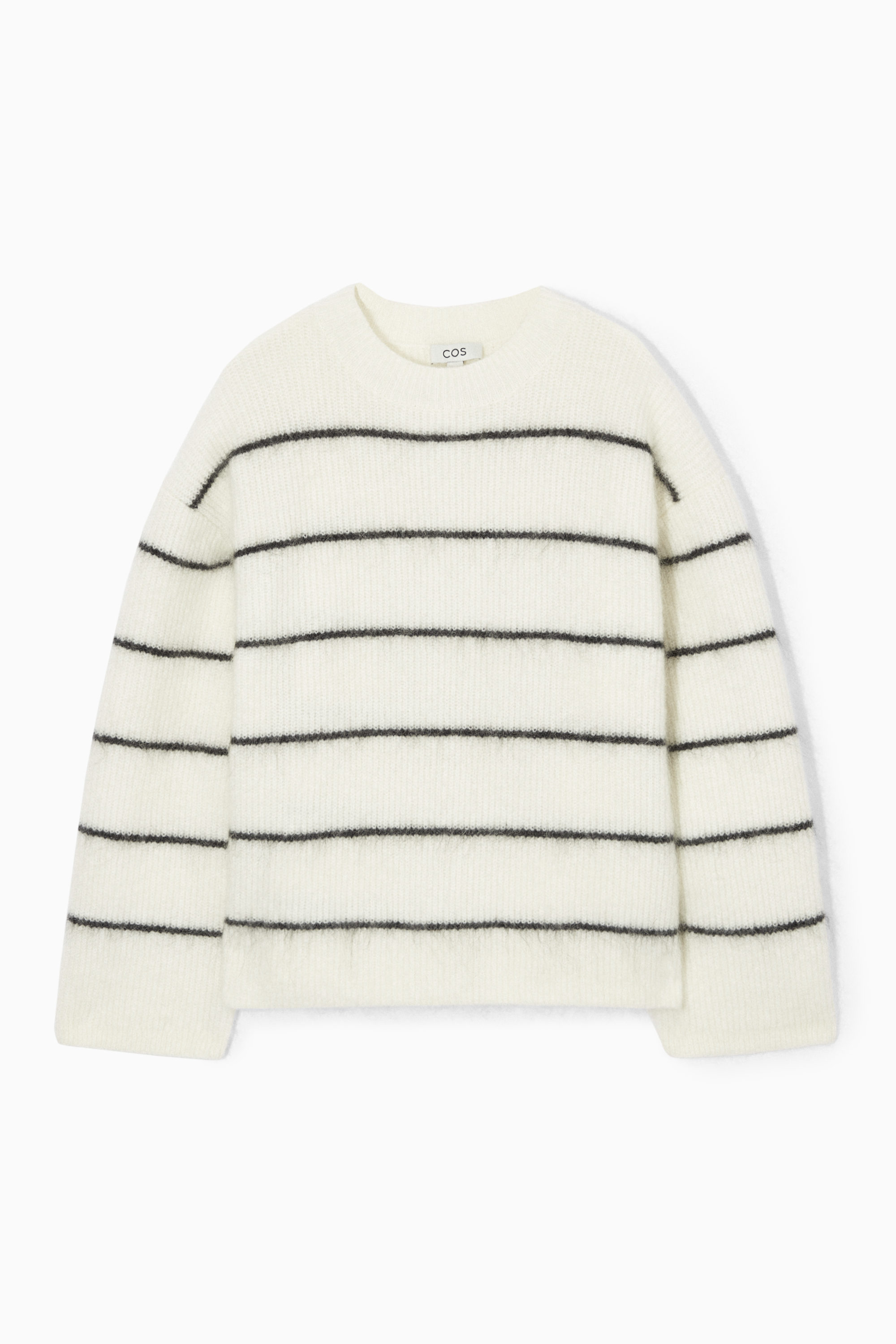 【COSYHARU】Arc Mohair Stripe Knit ERL - Unisex Striped Alpaca Crewneck – Atelier New York