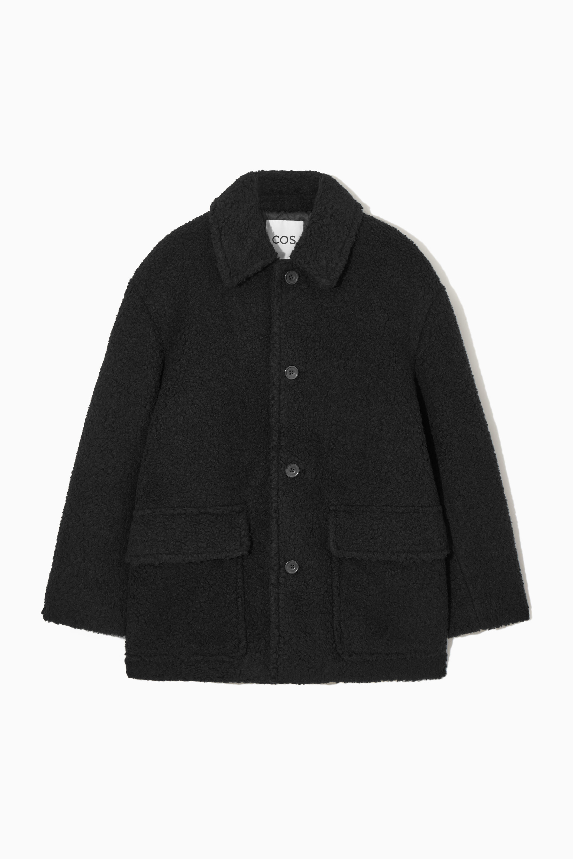 ジャケット TEDDY BUTTON JACKET Oversized Teddy Jacket | Windsor