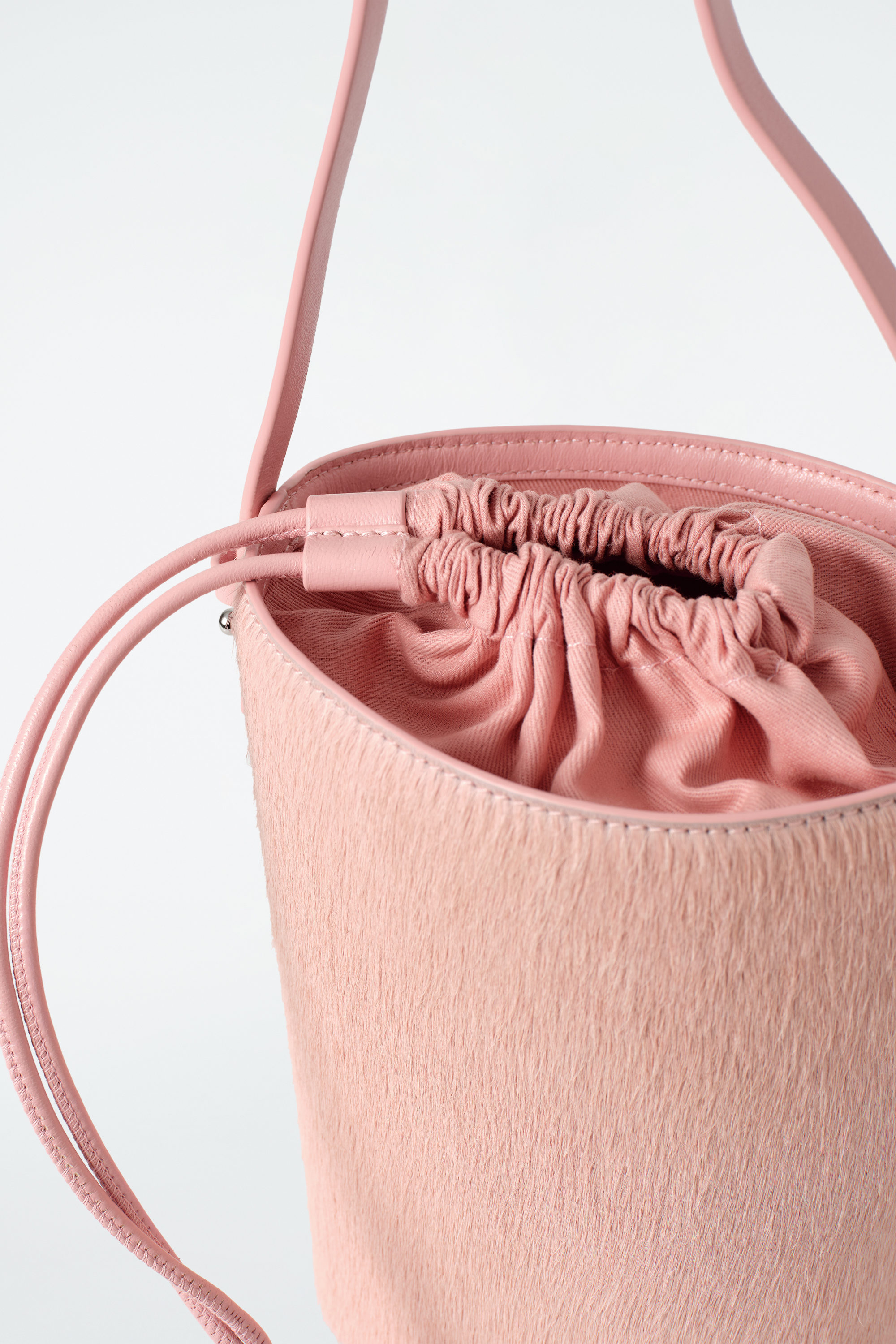 【EMIS】MESH BUCKET BAG-PINK MESH BUCKET BAG-PINK - EMIS