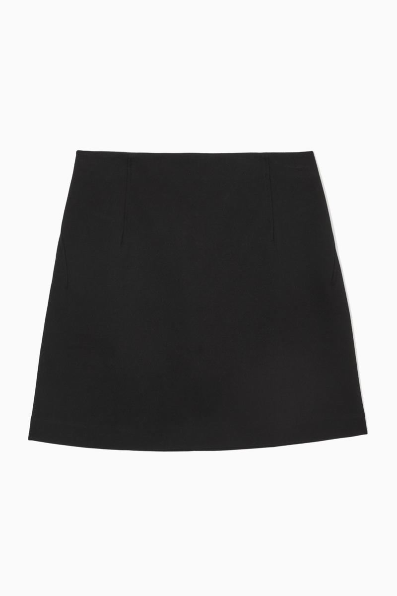 Twill Mini Skirt