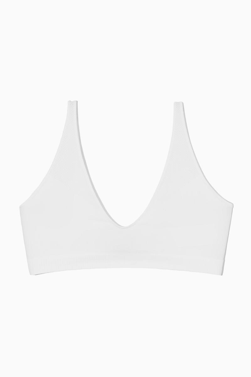 Seamless Ribbed Bra