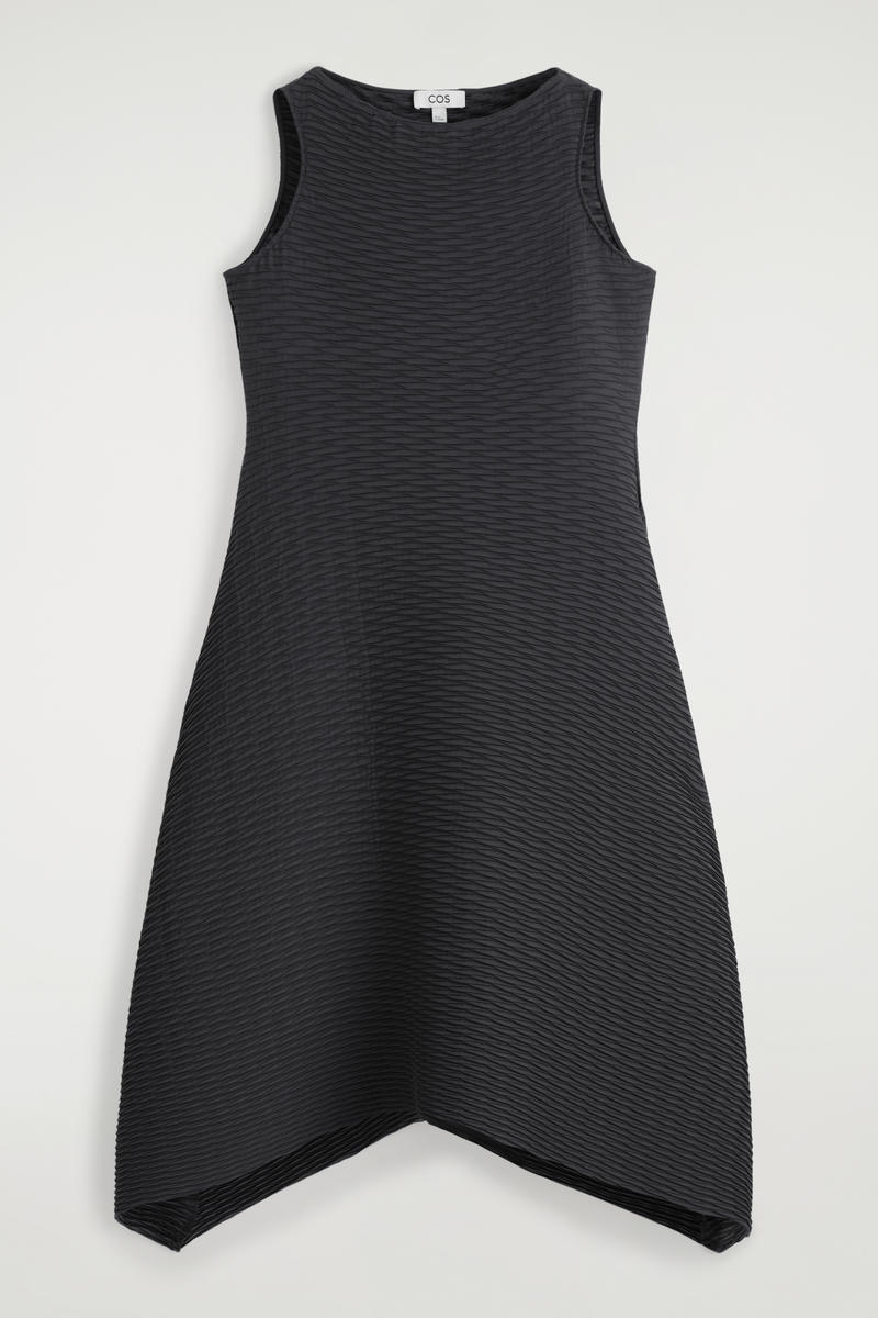 Cos Voluminous Pleated Midi Dress