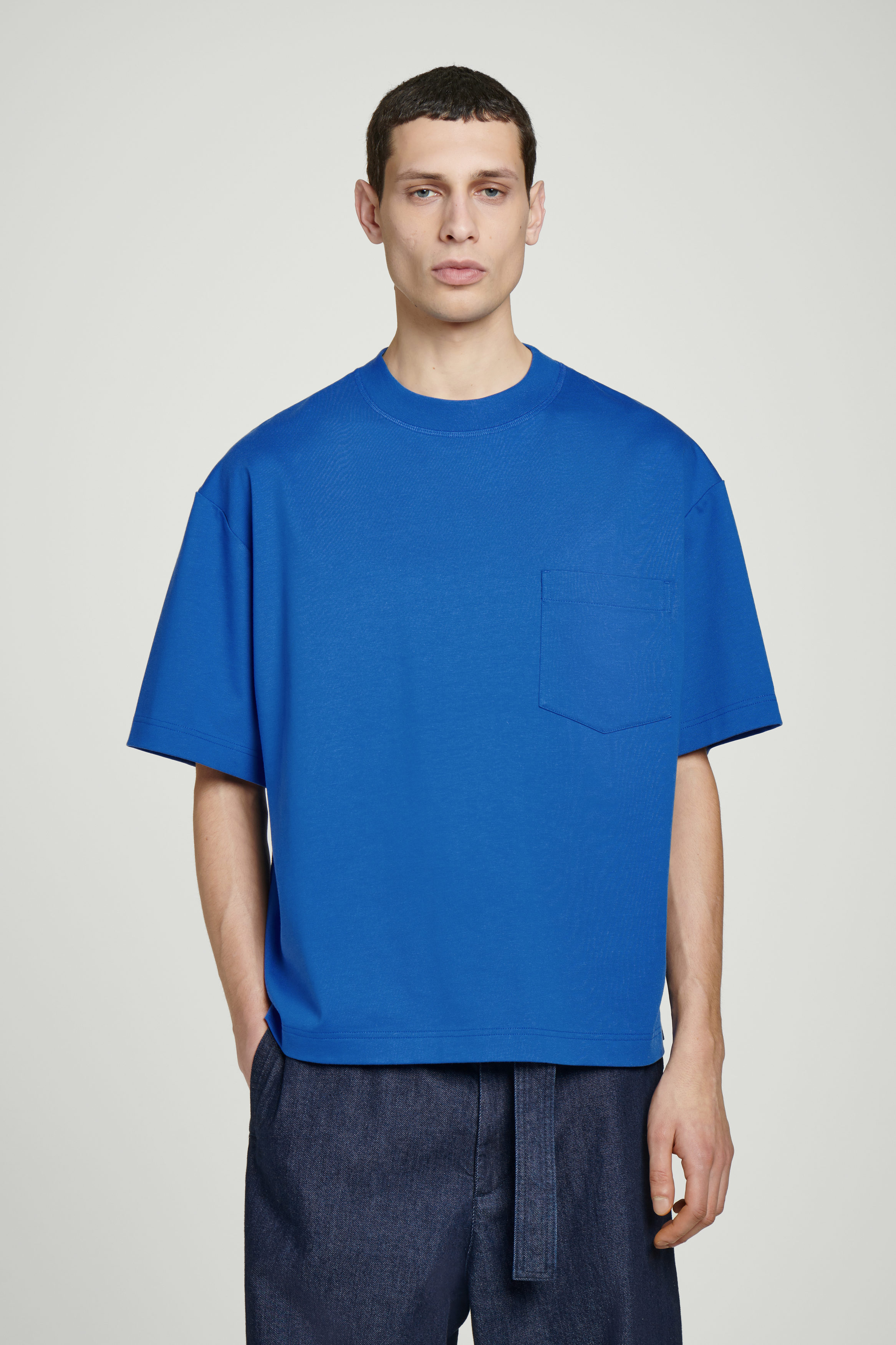 Tシャツ・カットソー HEVO Mulino cotton t-shirt Blu Hevo Mulino Cotton T-Shirt | eBay