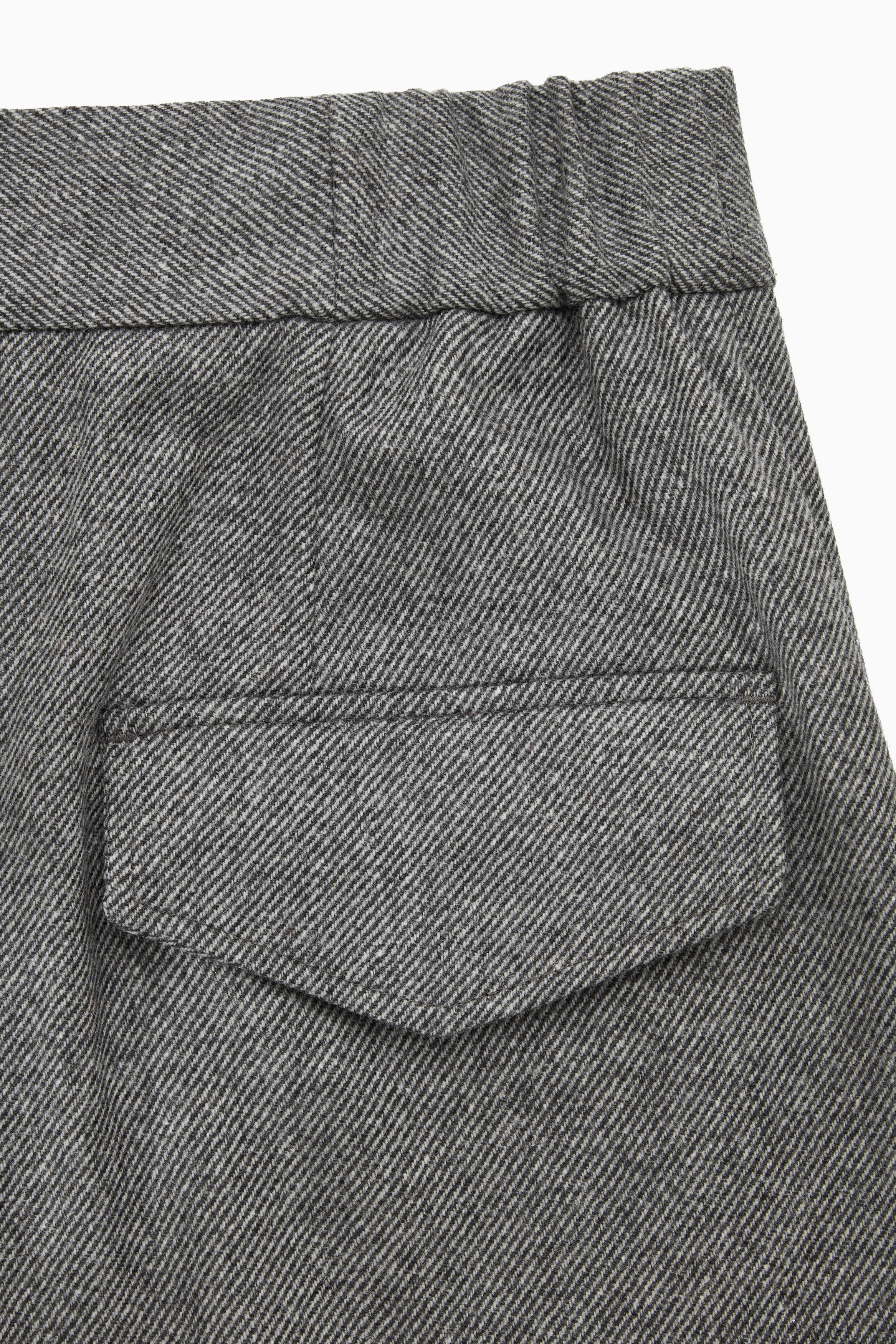 シェリエ　Mohair check wrap culottes 7b539c94155bf93b6d314f76ad40d3
