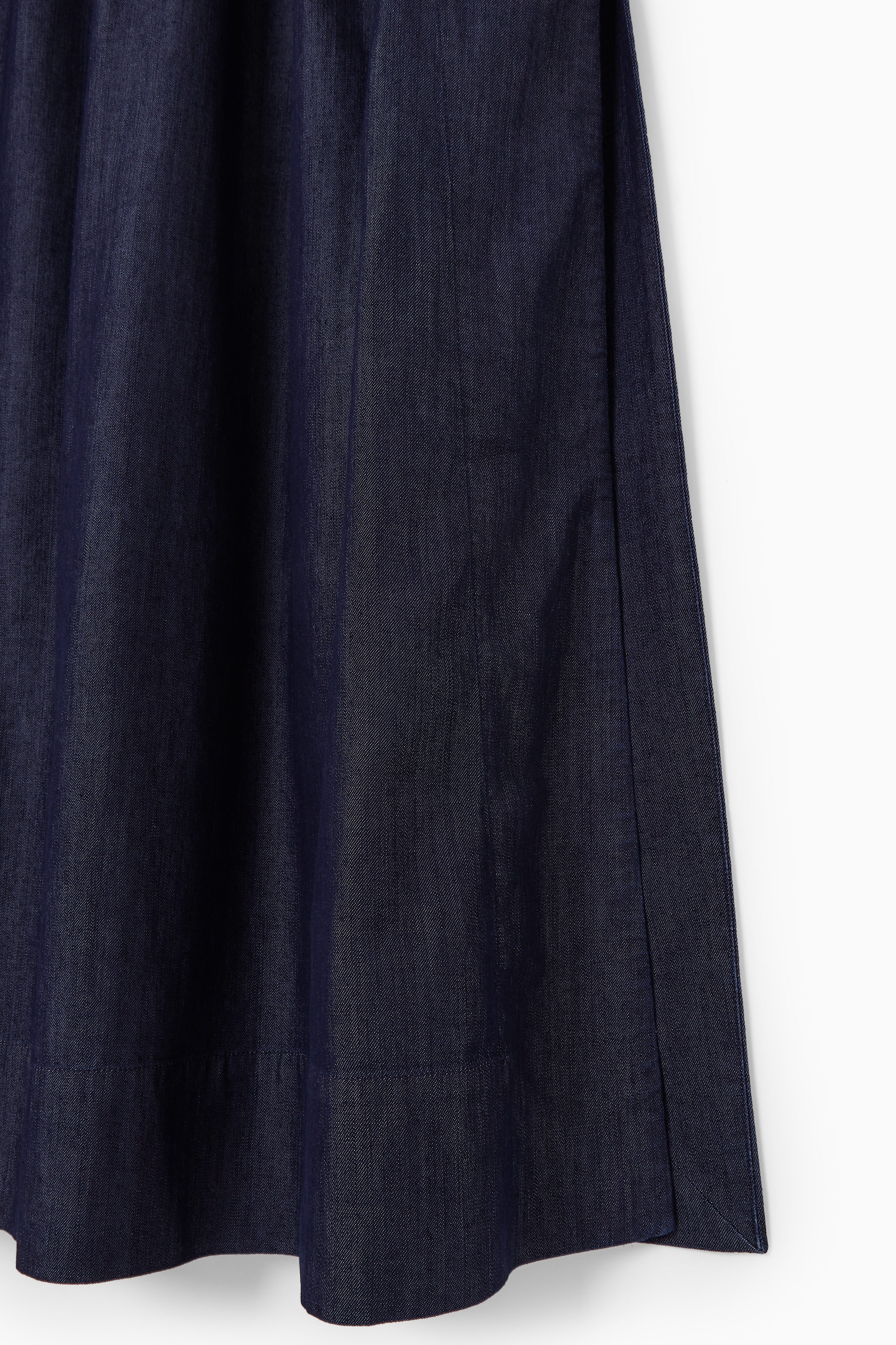 ★Porta★ CORN DENIM PLEATS SKIRT DARK BLUE 23SS006 A14471_0PGAN_01_F.jpg