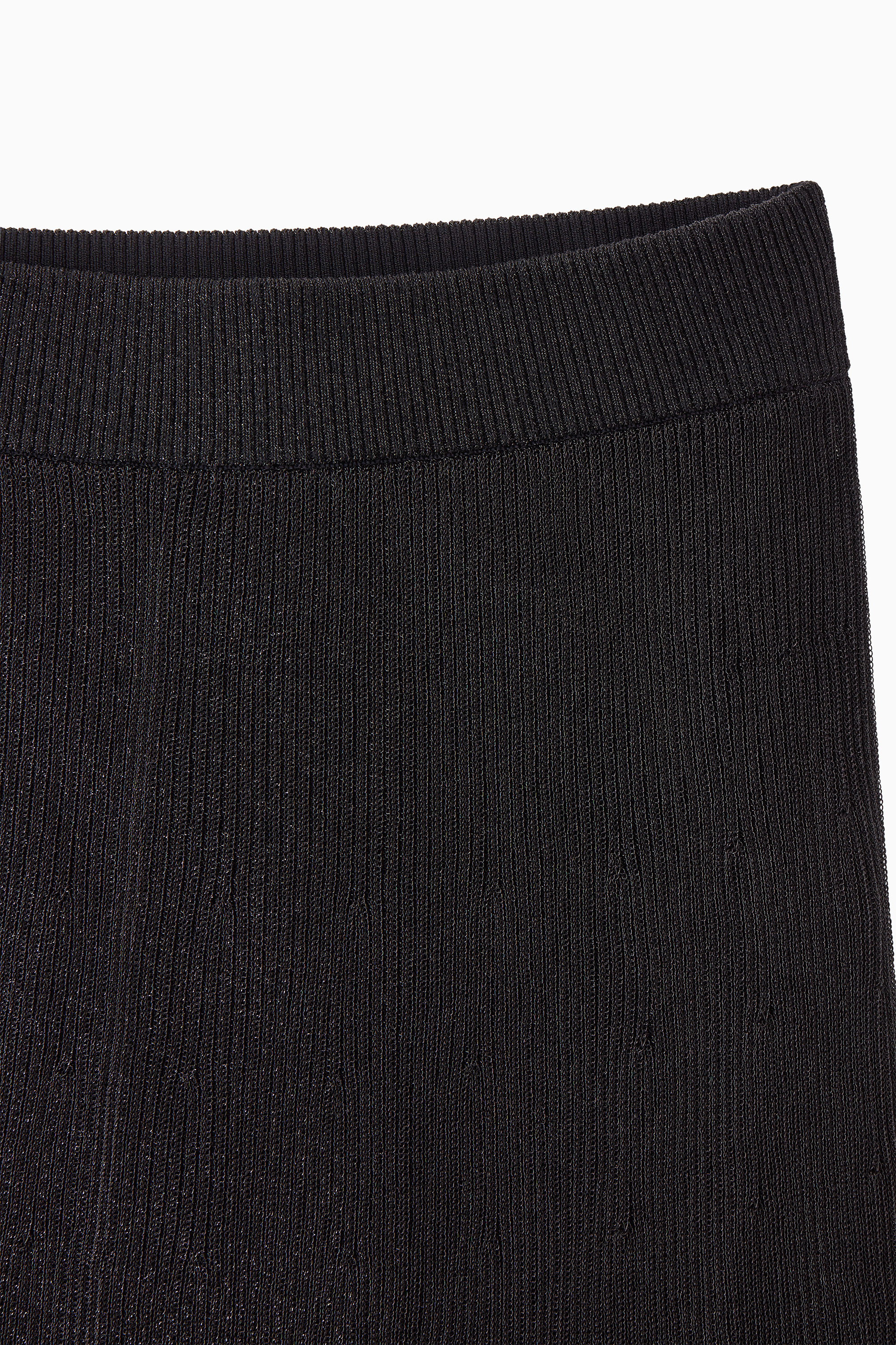 DeuxiemeClasse CINOH KNIT MAXI SKIRT 黒38 CINOH/チノ 】KNIT MAXI SKIRT（ロング・マキシ丈スカート