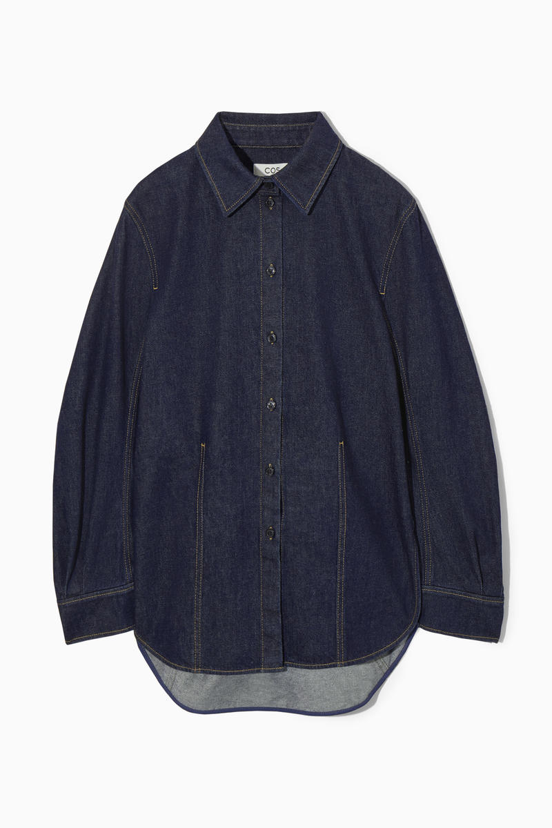 Oversized Denim Shirt