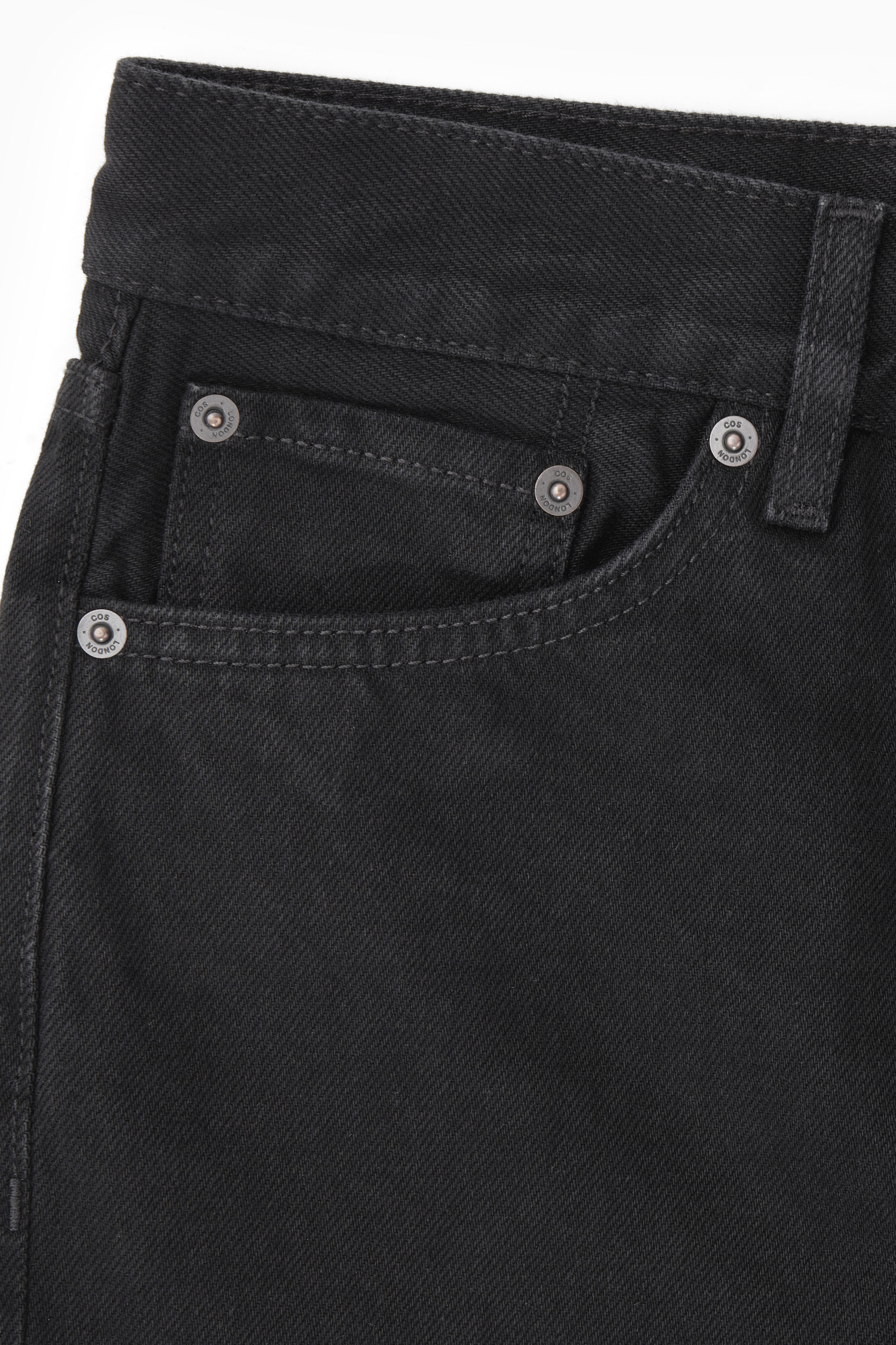 【SCENERITY】22SS★ Straight Black Jeans ONSEDGE Mid rise Straight Fit Jeans | Black | ONLY & SONS®