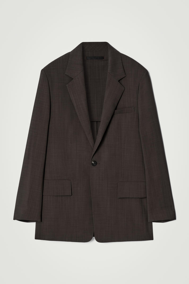 Fluid Wool Blazer