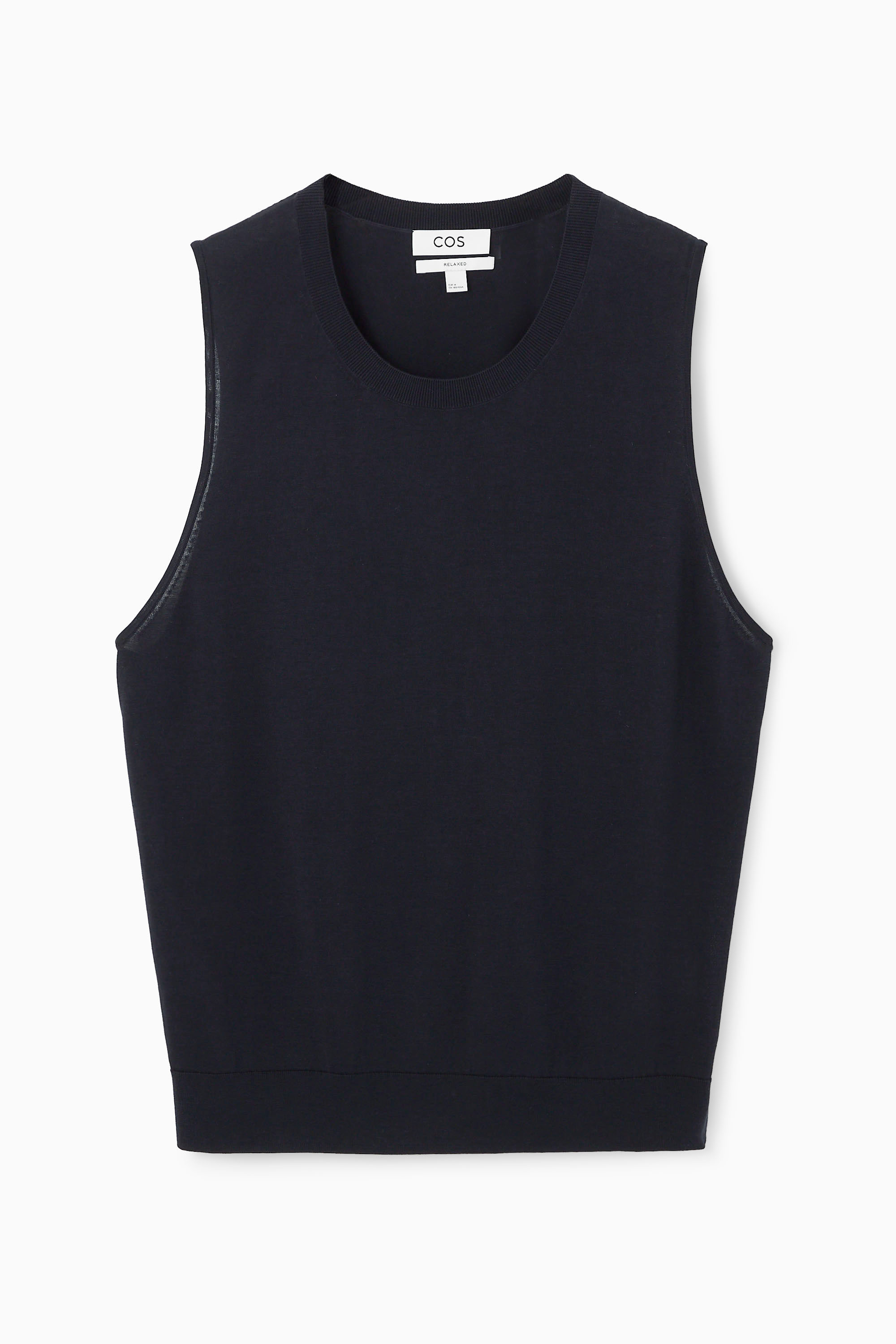 WIRROW Linen silk knit vest リネンシルクニットベスト