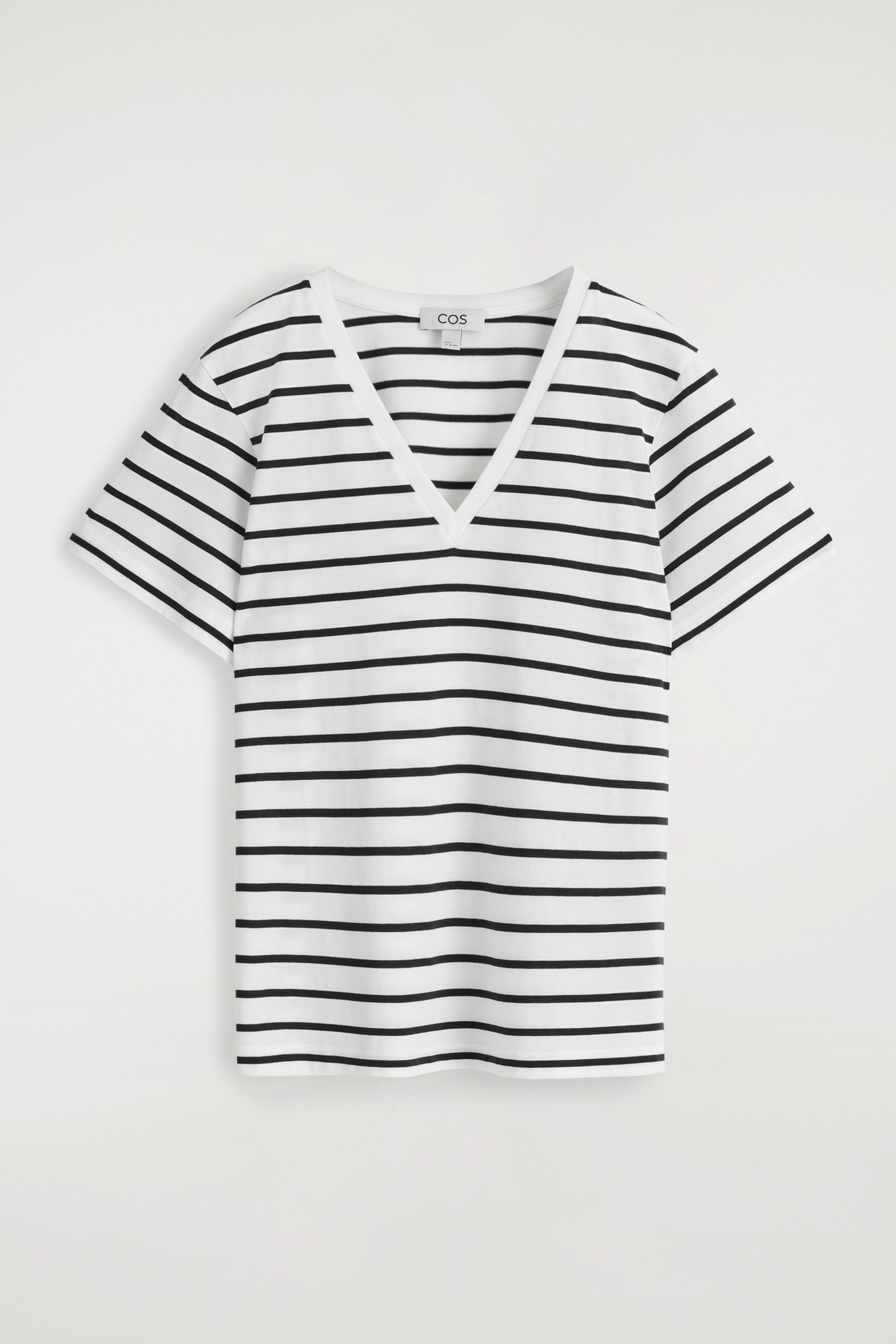 【関税込み】VETEMENTS ホワイト Cut-Up VネックTシャツ VETEMENTS(ヴェトモン) | CUT-UP V-NECK T-SHIRT WHITE